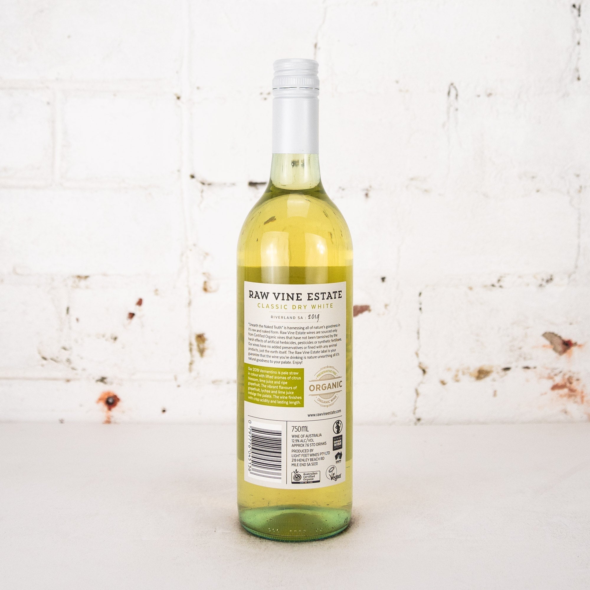 Raw Vine Estate - Vermentino 750ml