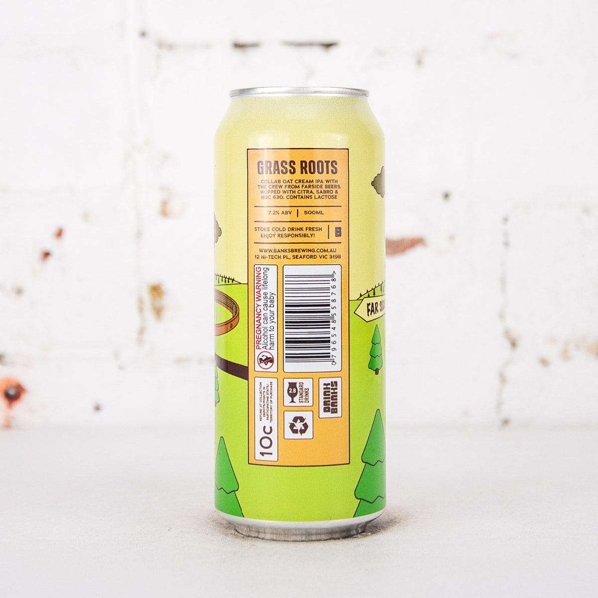 Banks - Grass Roots Oat Cream IPA