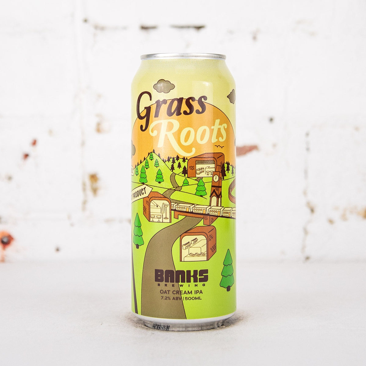 Banks - Grass Roots Oat Cream IPA