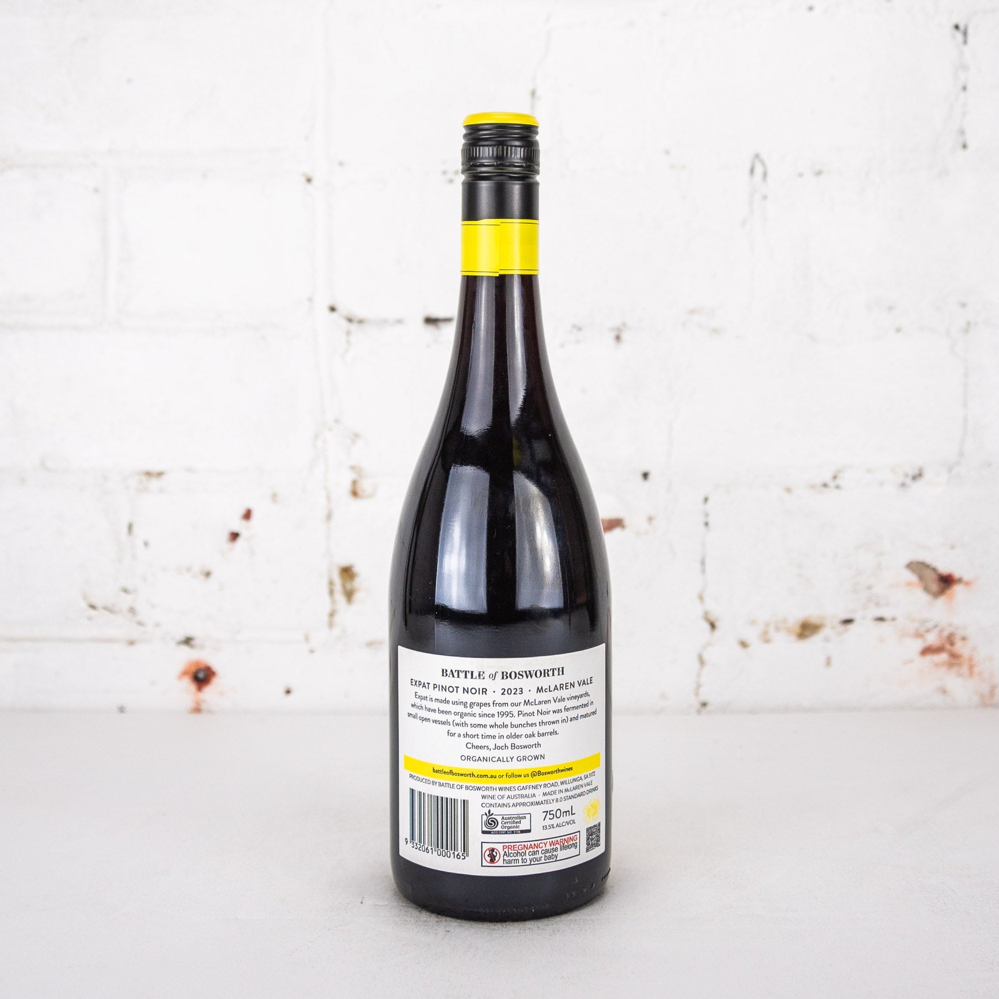 Battle of Bosworth - Expat Pinot Noir 750ml