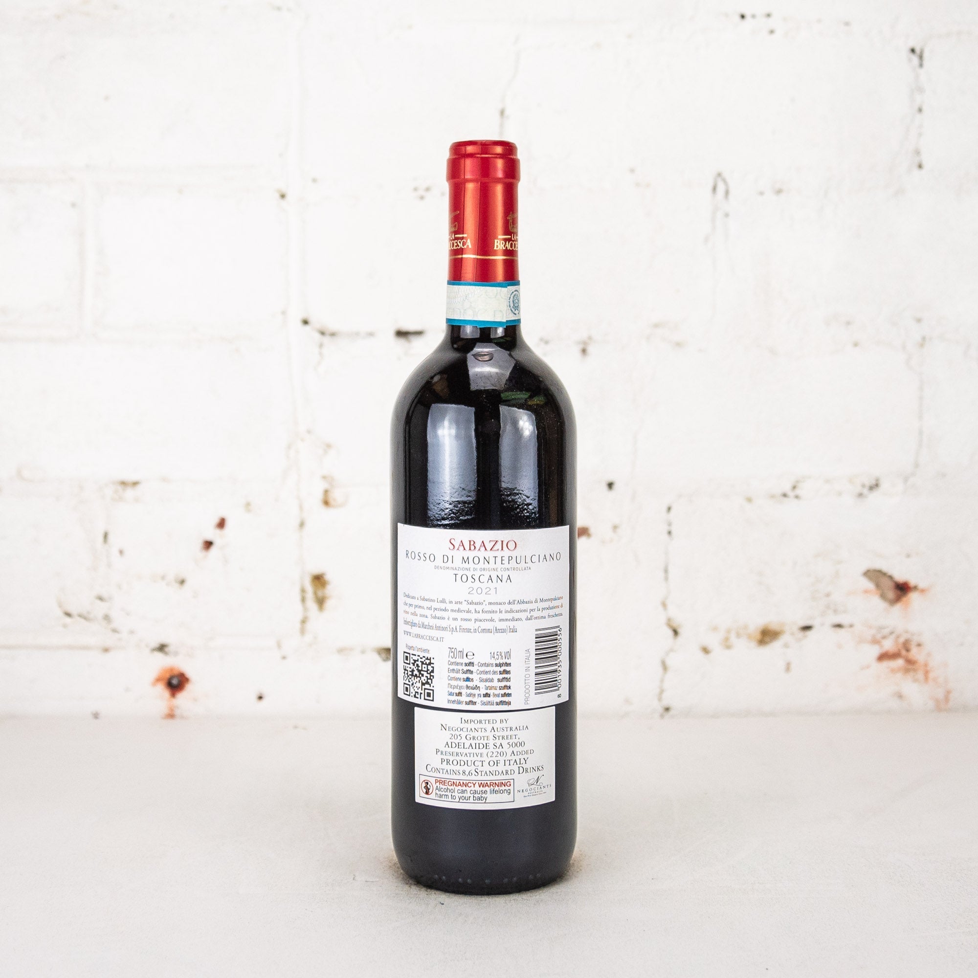 La Braccesca - Sabazio Rosso di Montepulciano DOC 2021 750ml