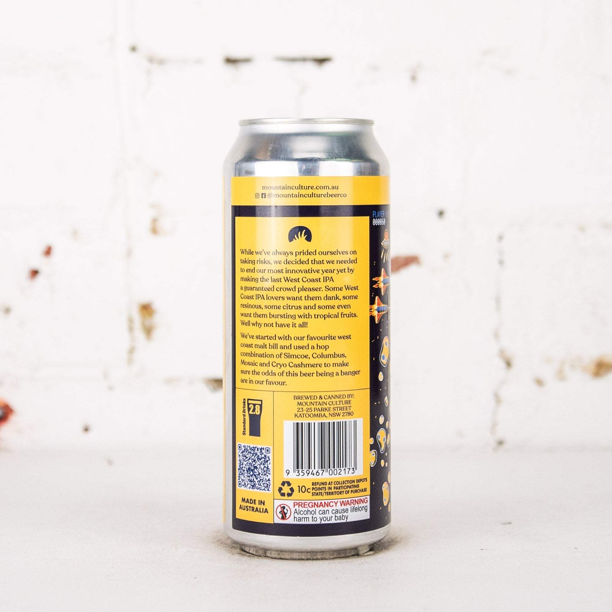 Mountain Culture - Never Tell Me The Odds West Coast IPA