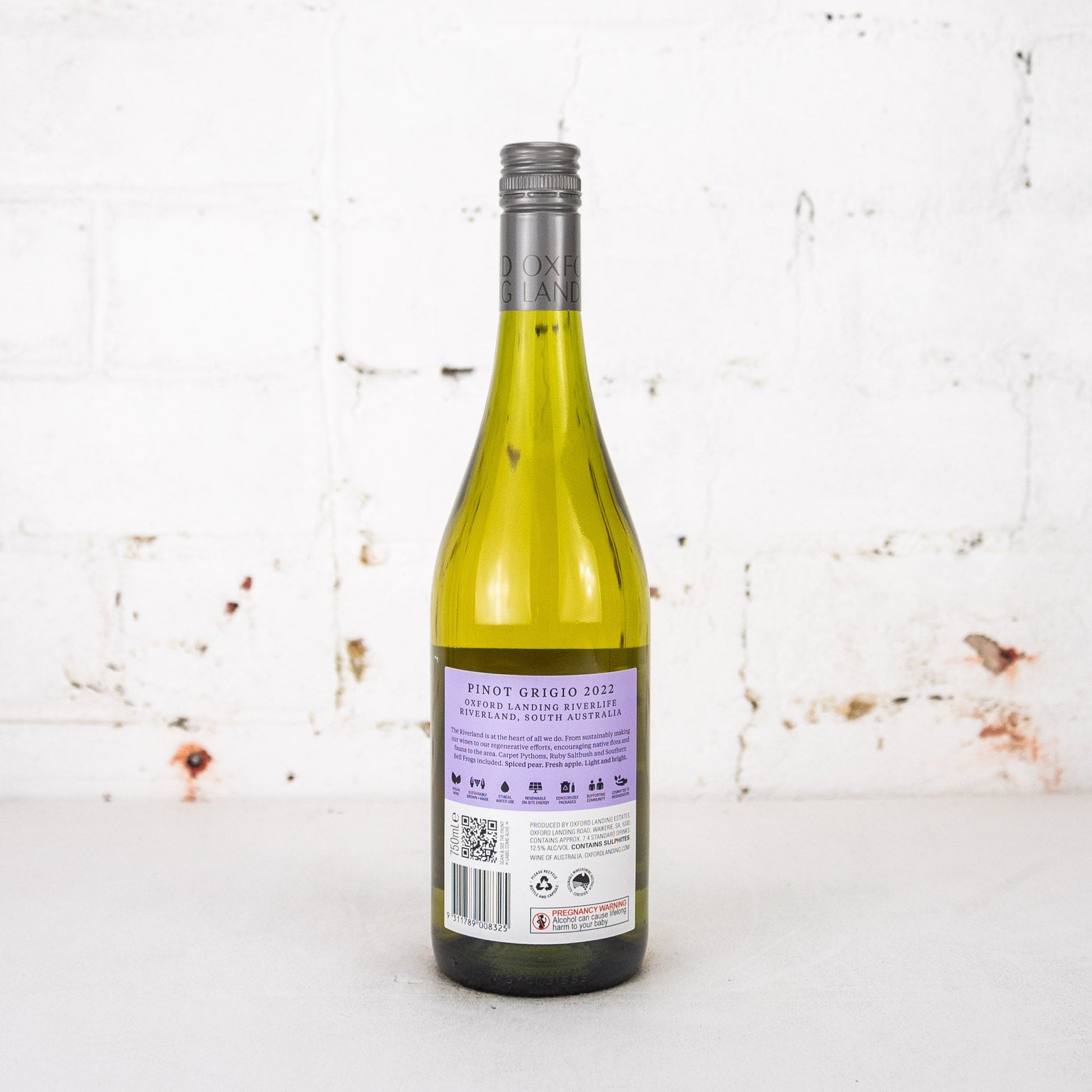 Oxford Landing - Riverlife Sun Chasing Pinot Grigio 750ml