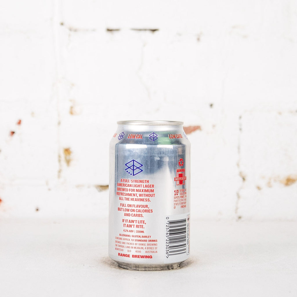 Range - Lite American Lager