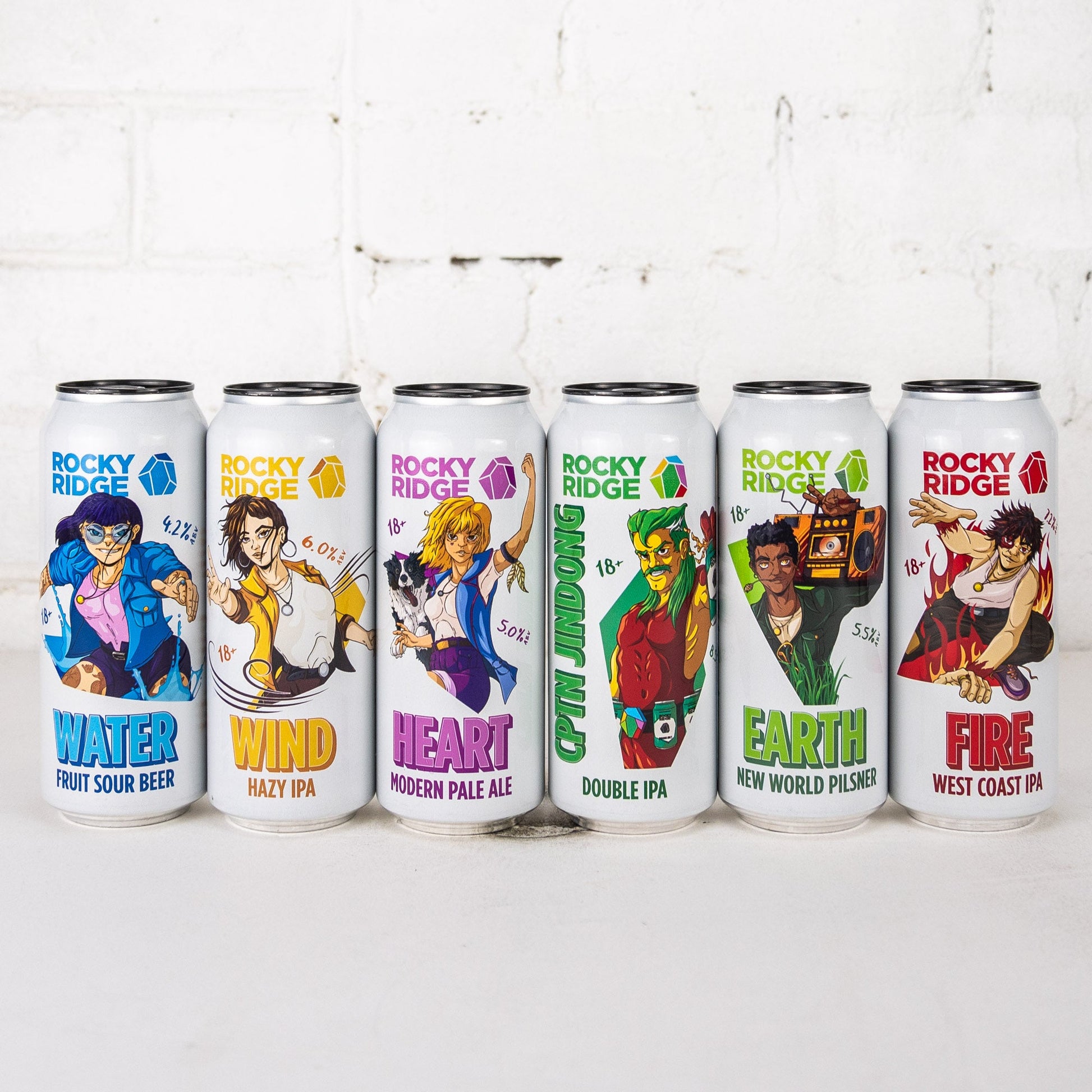 Rocky Ridge - Captain Jindong Series Mixed 6 Pack