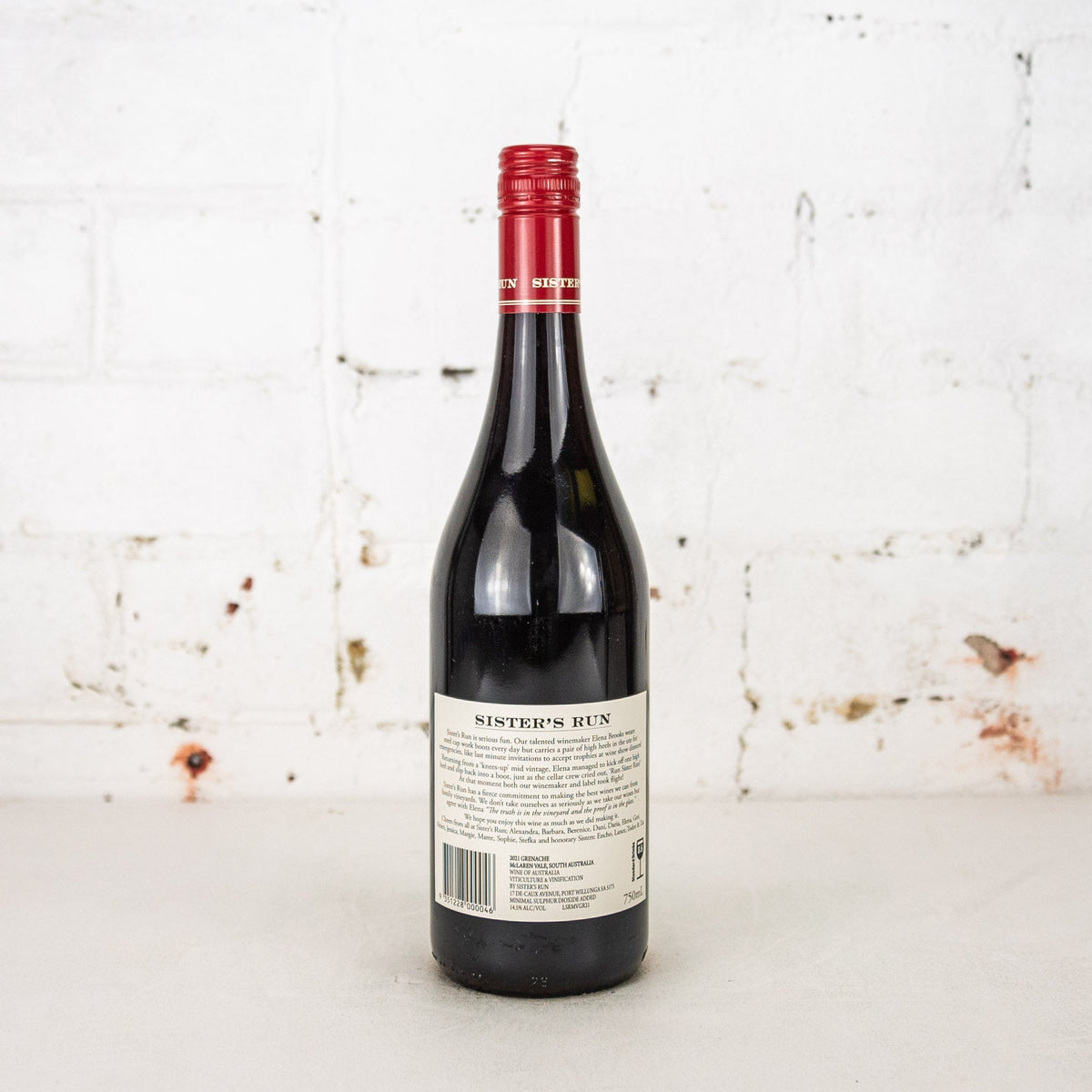 Sister's Run - St Ann's McLaren Vale Grenache 750ml