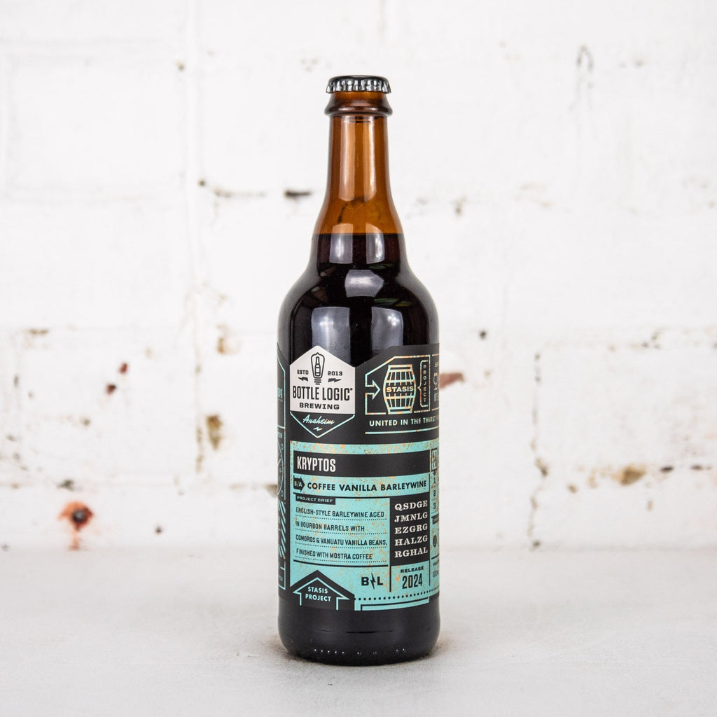 Bottle Logic - Kryptos 2024 BBA Coffee & Vanilla Barleywine 500ml