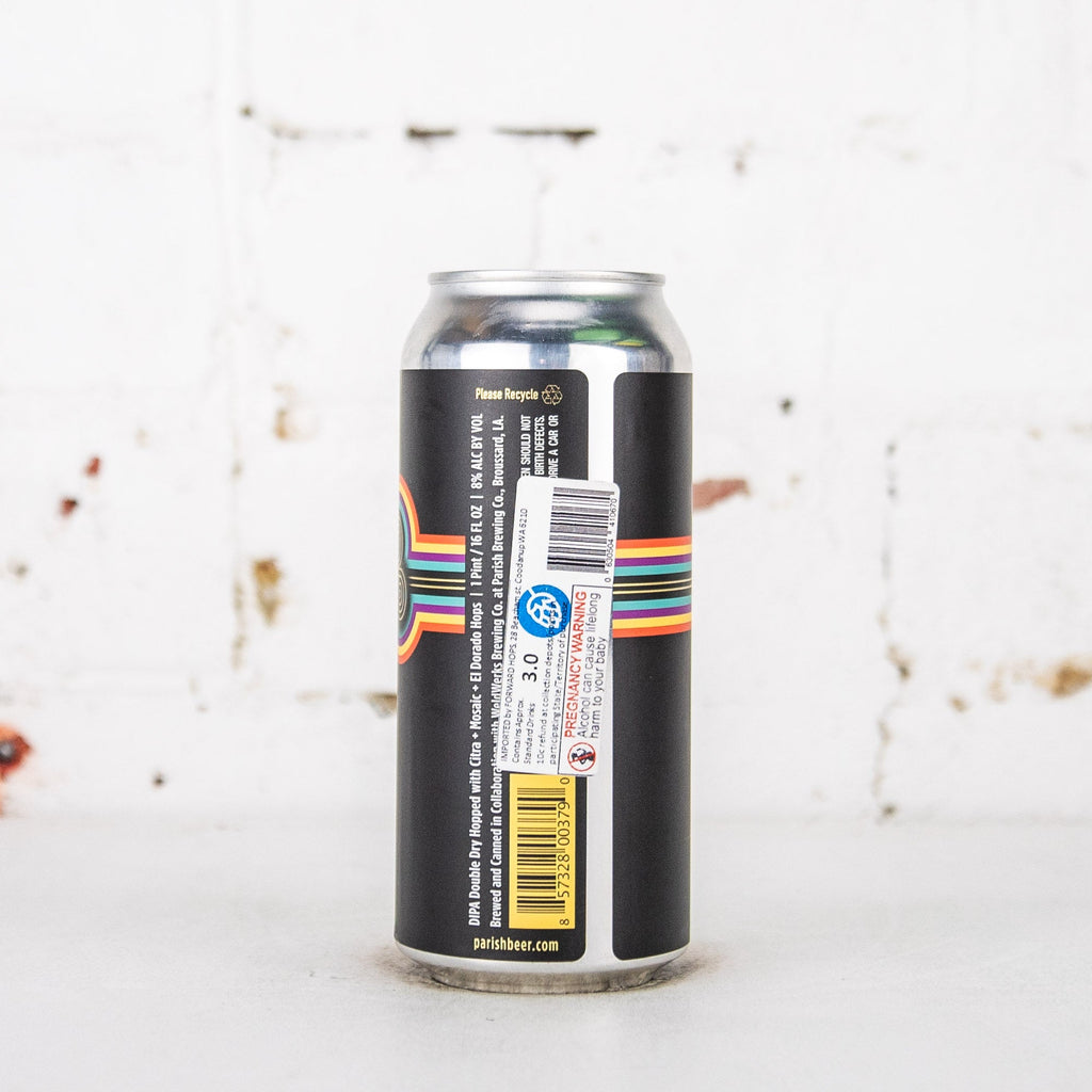 Parish x Weldwerks 'Extra Extra Ghosty Bits' DDH Hazy Double IPA