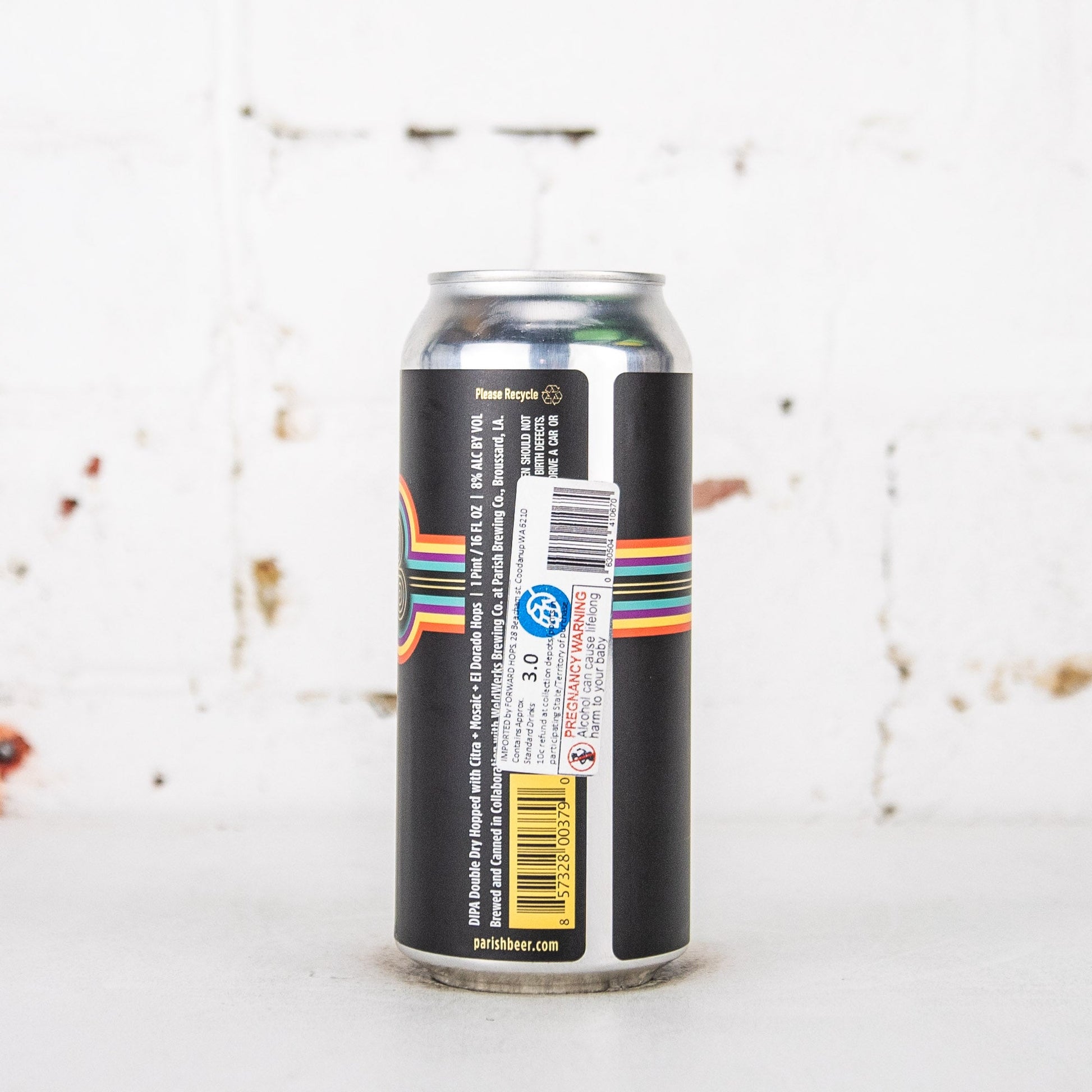 Parish x Weldwerks 'Extra Extra Ghosty Bits' DDH Hazy Double IPA