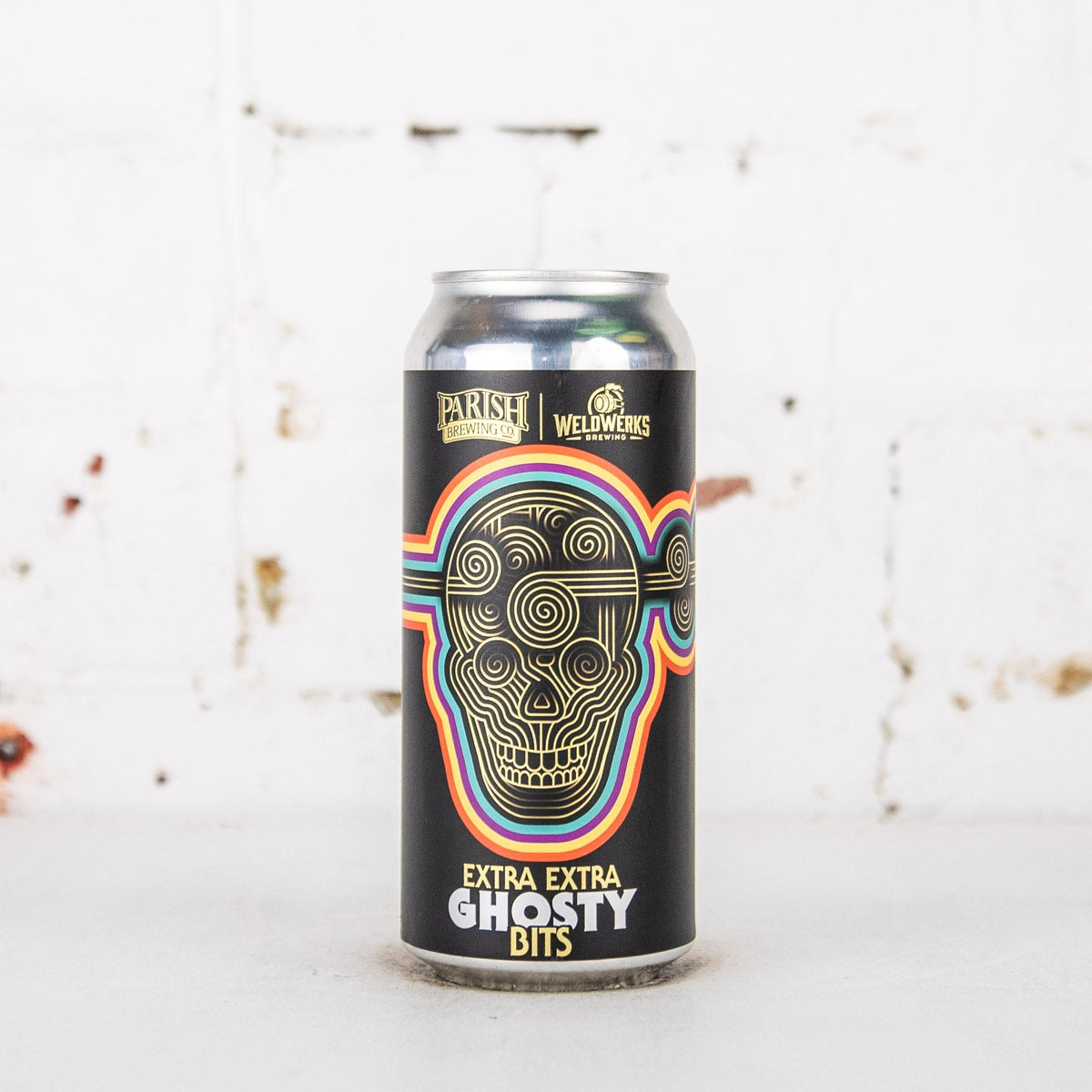 Parish x Weldwerks 'Extra Extra Ghosty Bits' DDH Hazy Double IPA