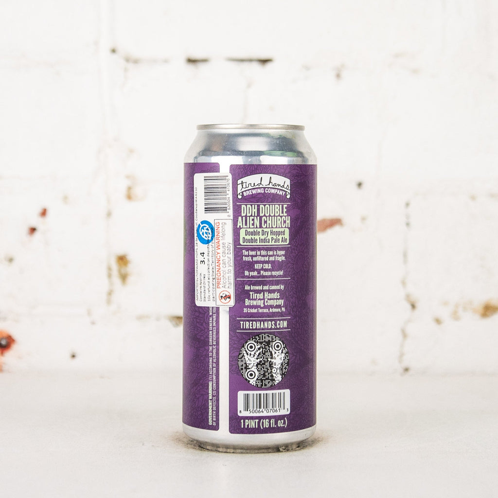 Tired Hands - DDH Double Alien Church (Gemini & Sanctus) Oat DIPA