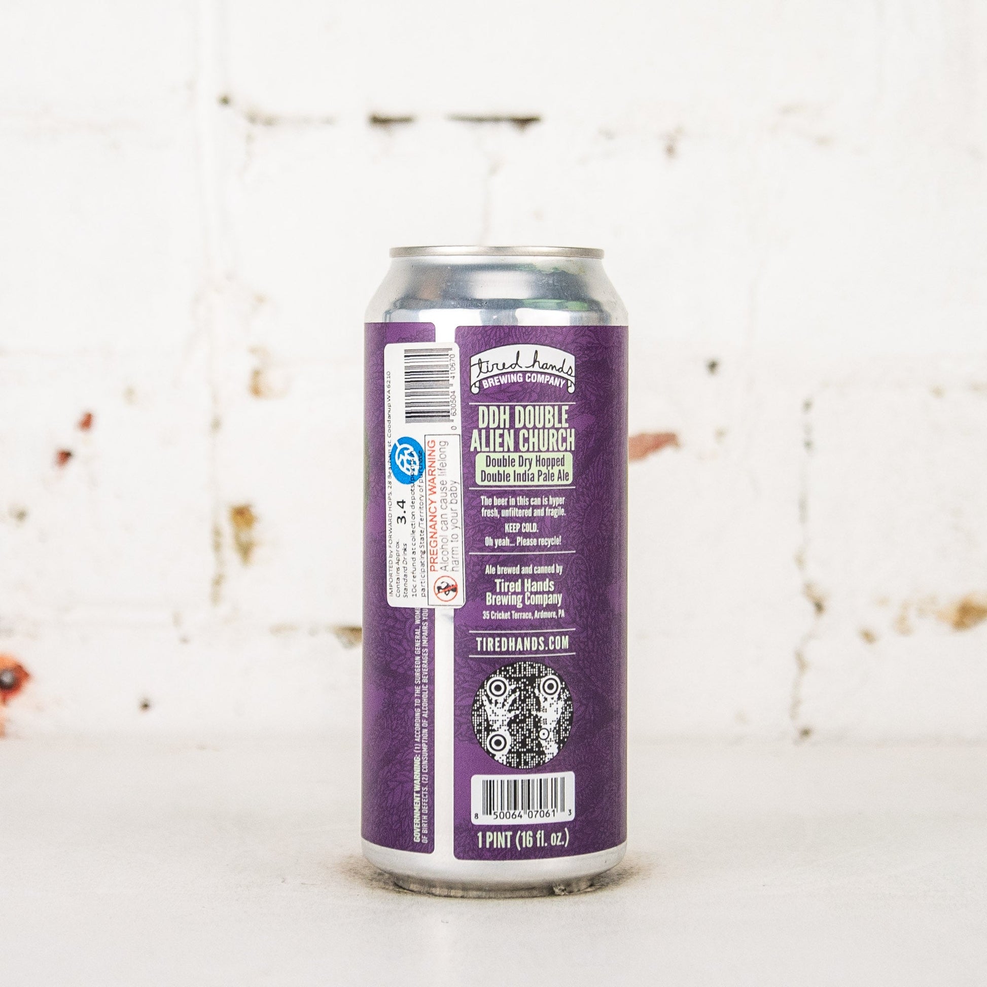 Tired Hands - DDH Double Alien Church (Gemini & Sanctus) Oat DIPA