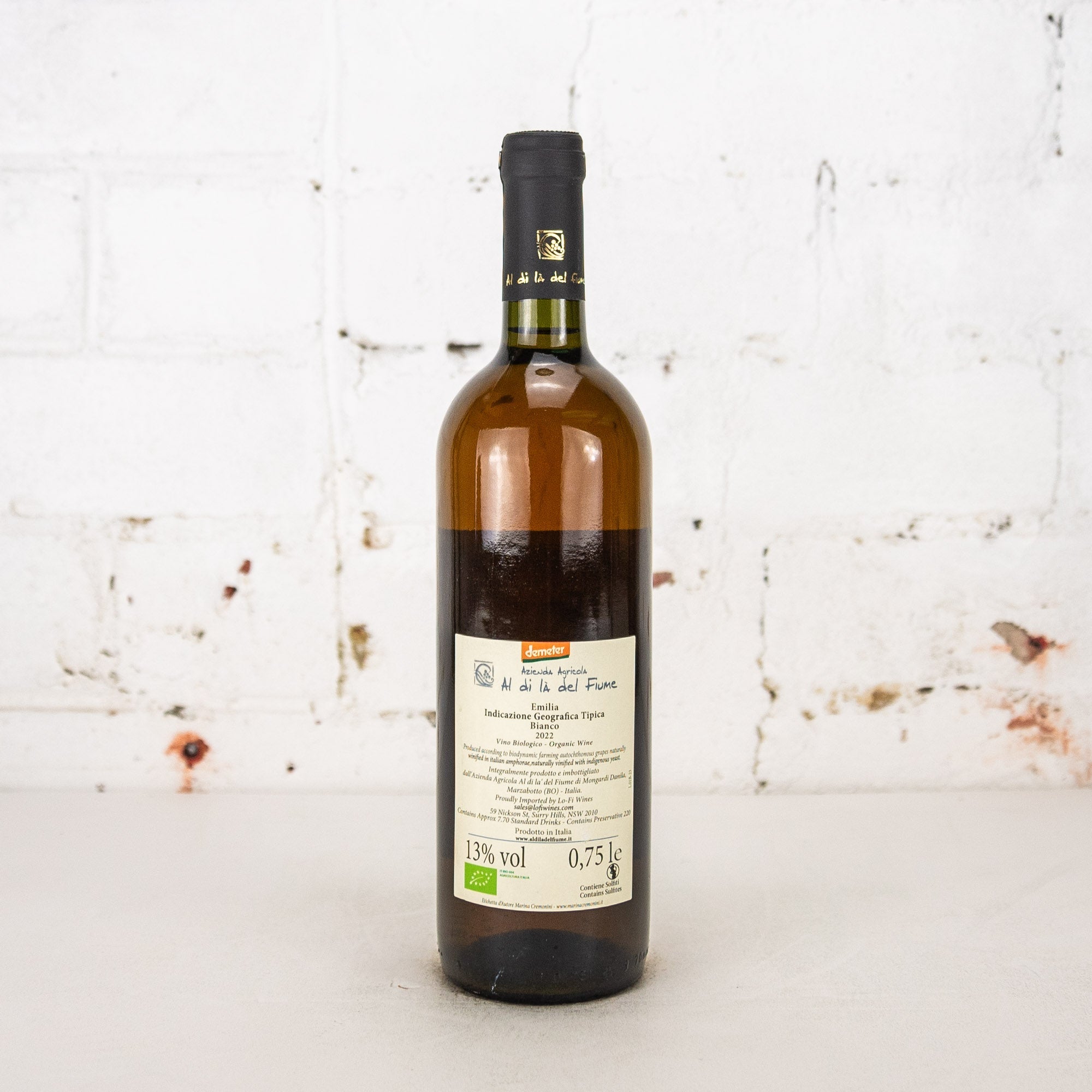 Al di la del Fiume - Fricando Bianco 2022 750ml