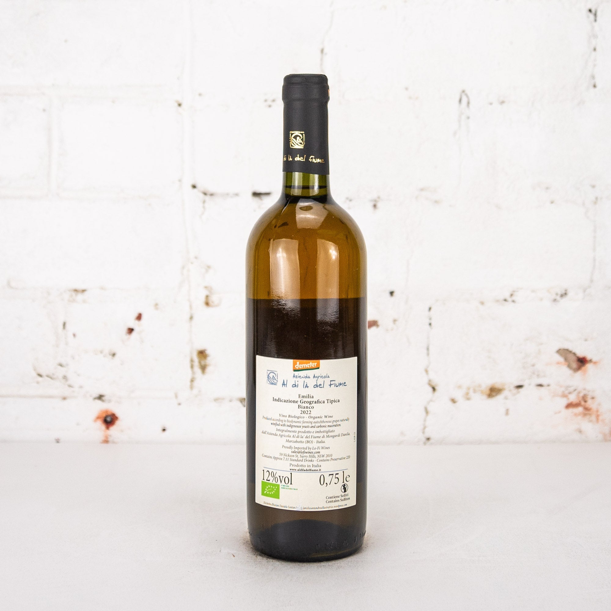 Al di la del Fiume - Zirudela Bianco 2022 750ml