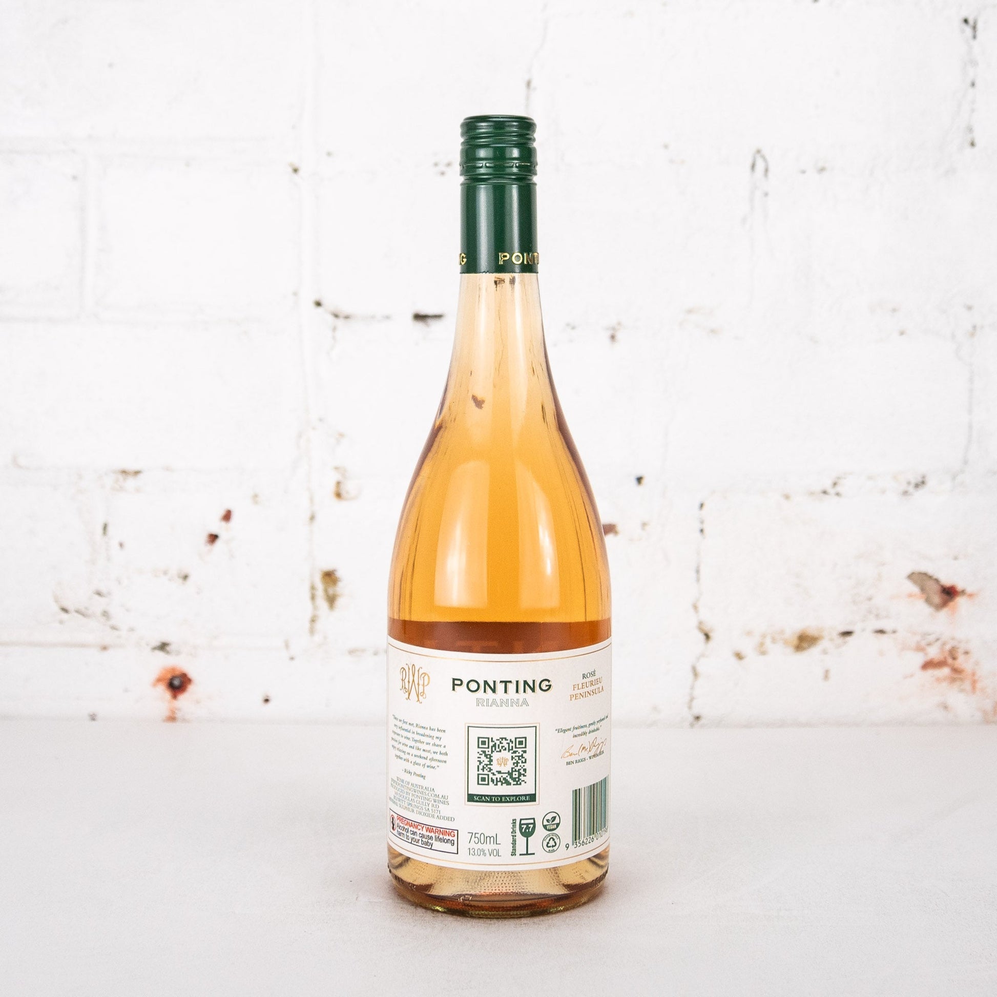 Ponting - Rihanna Rose 750ml
