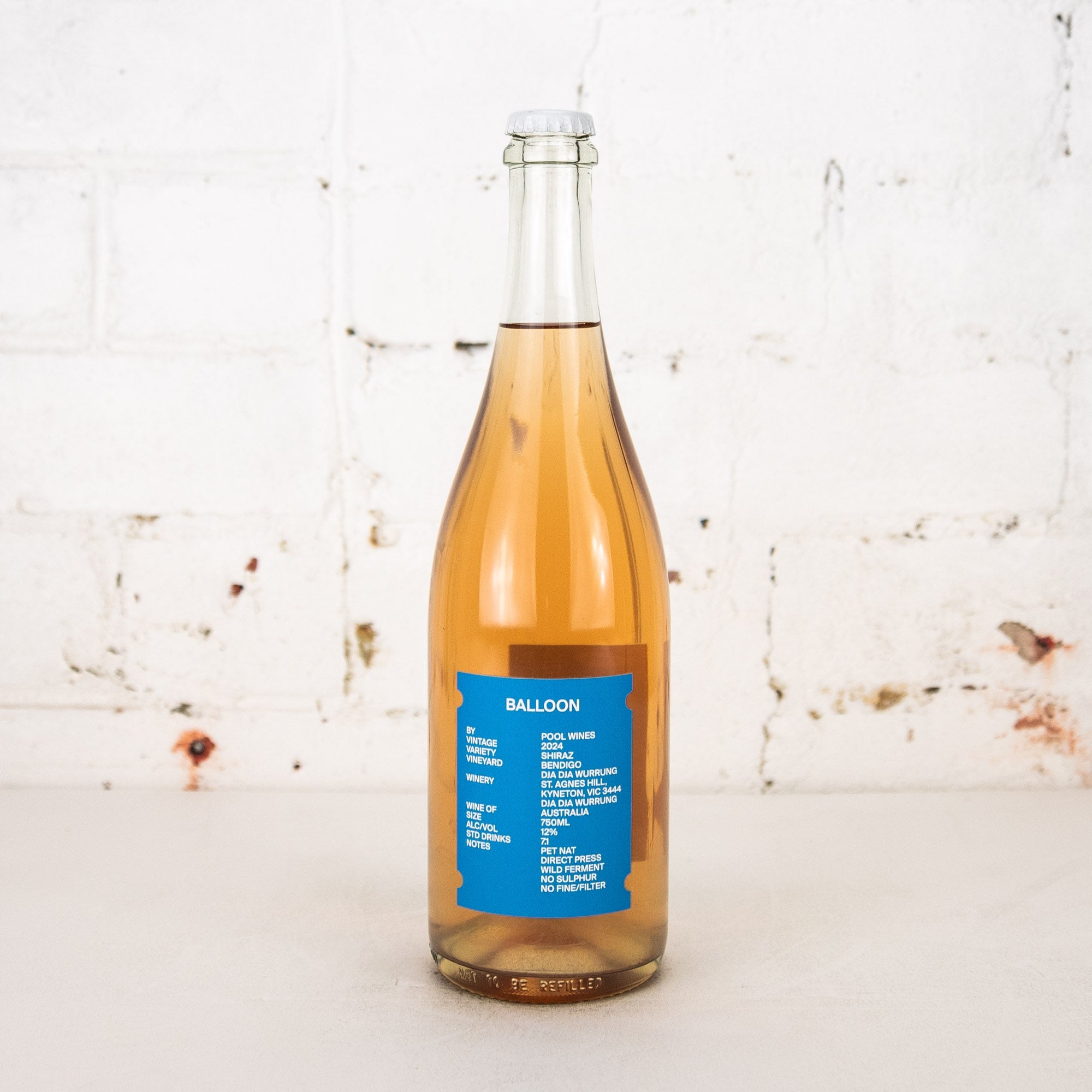 Pool Wines - Balloon Pet Nat 750ml