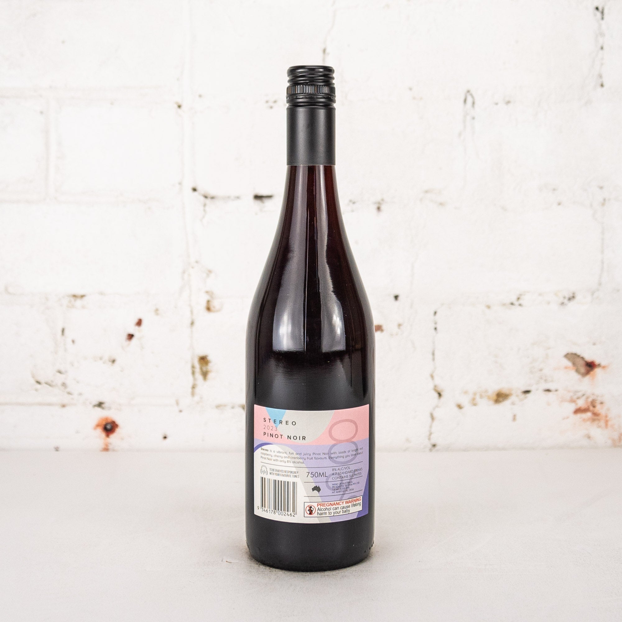 Range Life - Stereo 8% Pinot Noir 750ml
