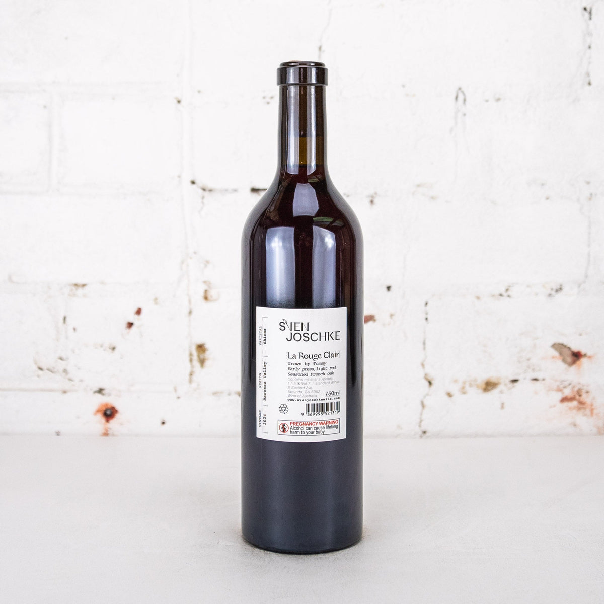 Sven Joschke - 'La Rouge Clair' Shiraz 750ml