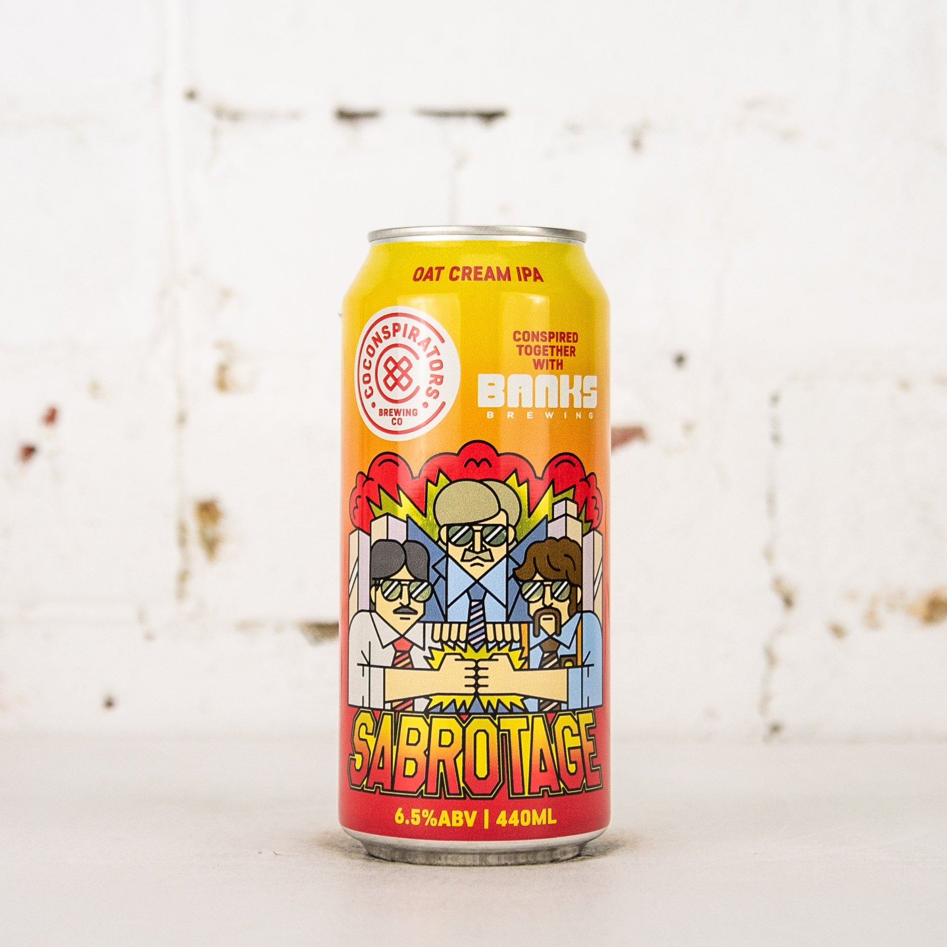 CoConspirators x Banks 'Sabro-tage' Oat Cream IPA