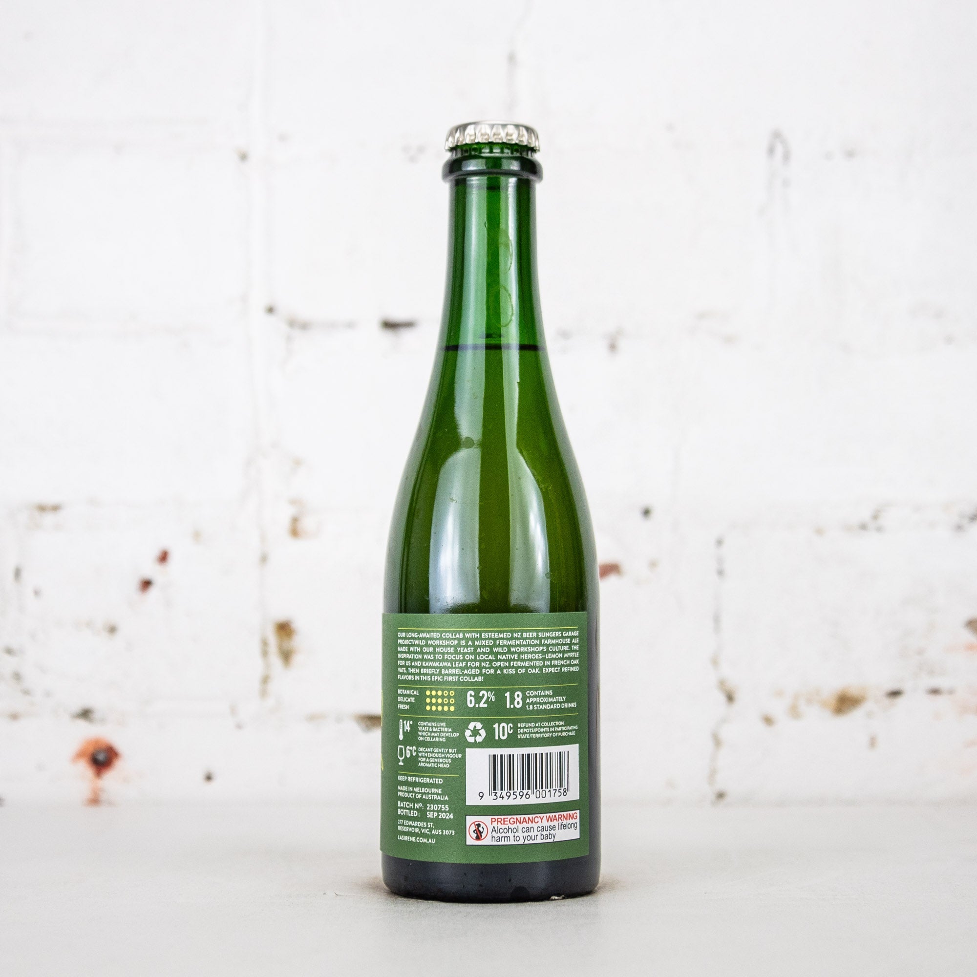 La Sirene x Garage Project 'Duet' Wild Ale 375ml