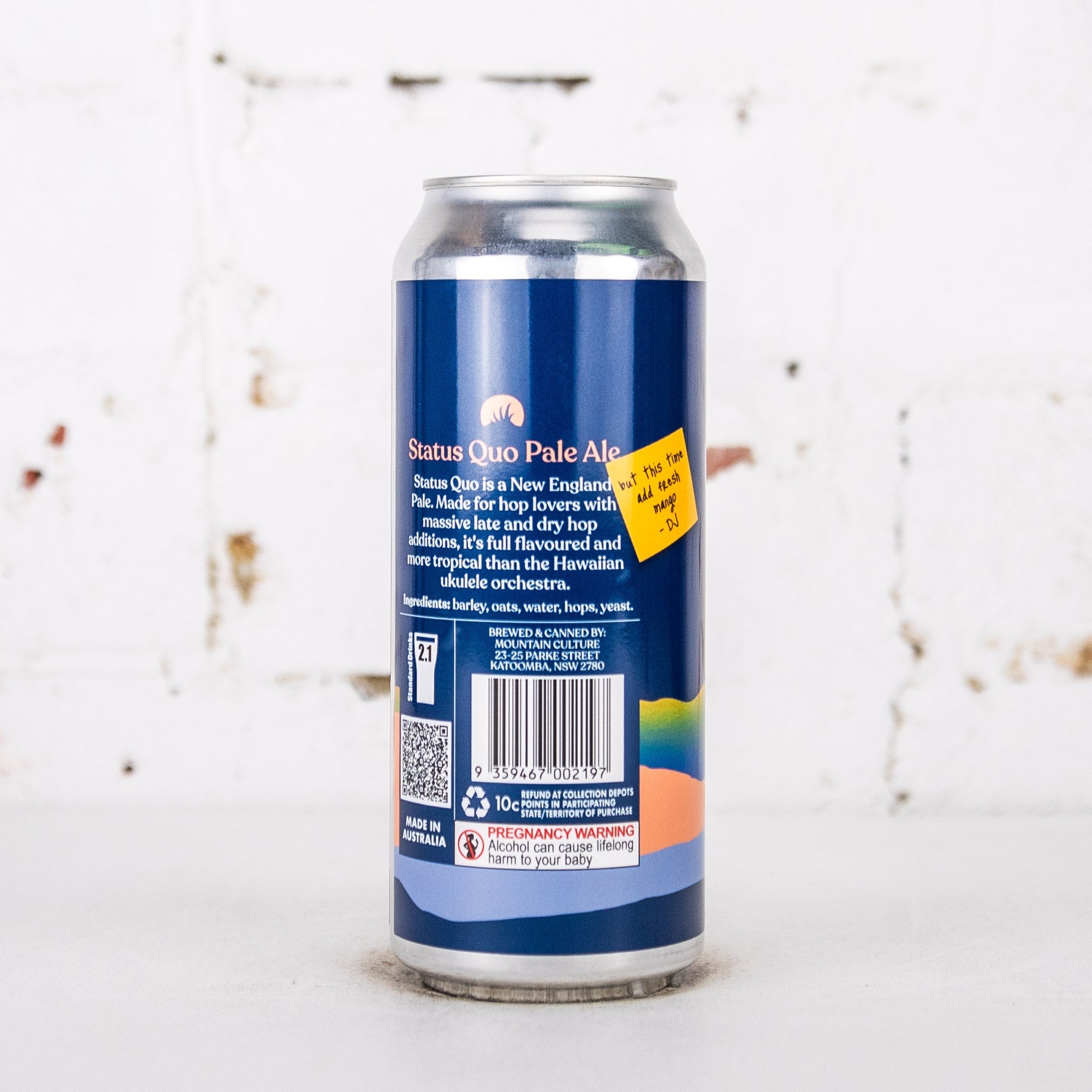 Mountain Culture - Status Quo with Mango