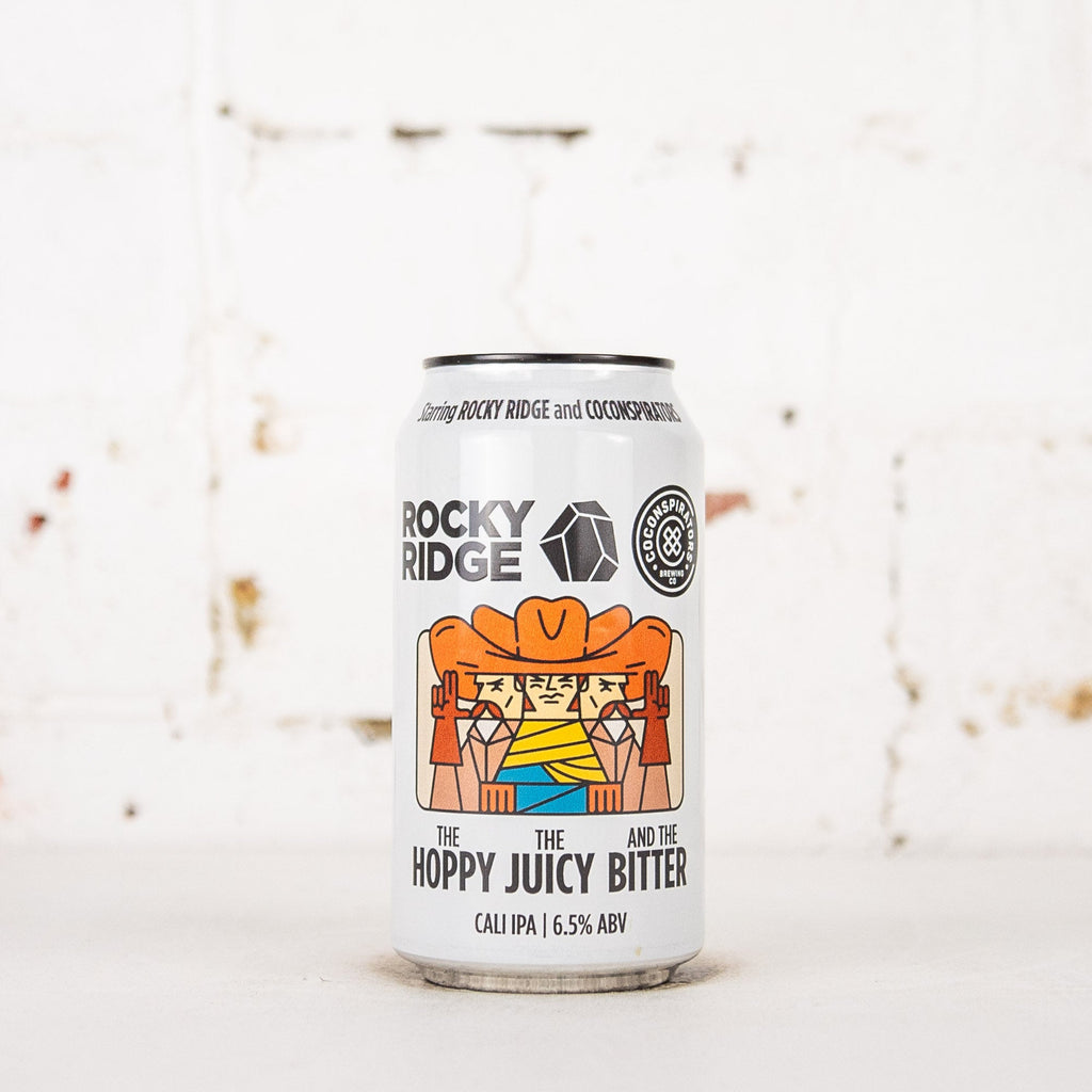 Rocky Ridge x CoConspirators 'The Hoppy, The Juicy & The Bitter' Cali IPA