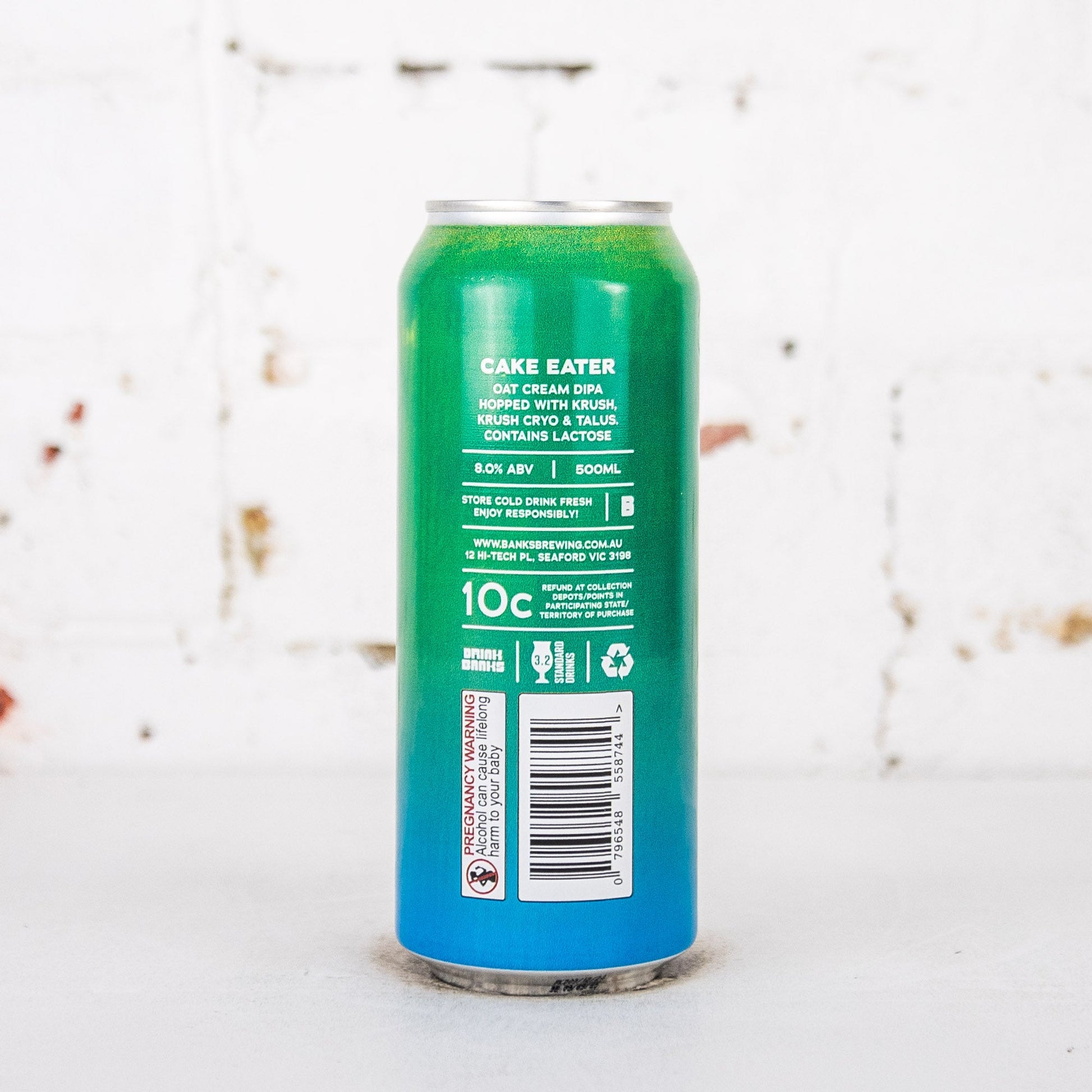 Banks - Cake Eater: Krush & Talus DDH Oat Cream DIPA