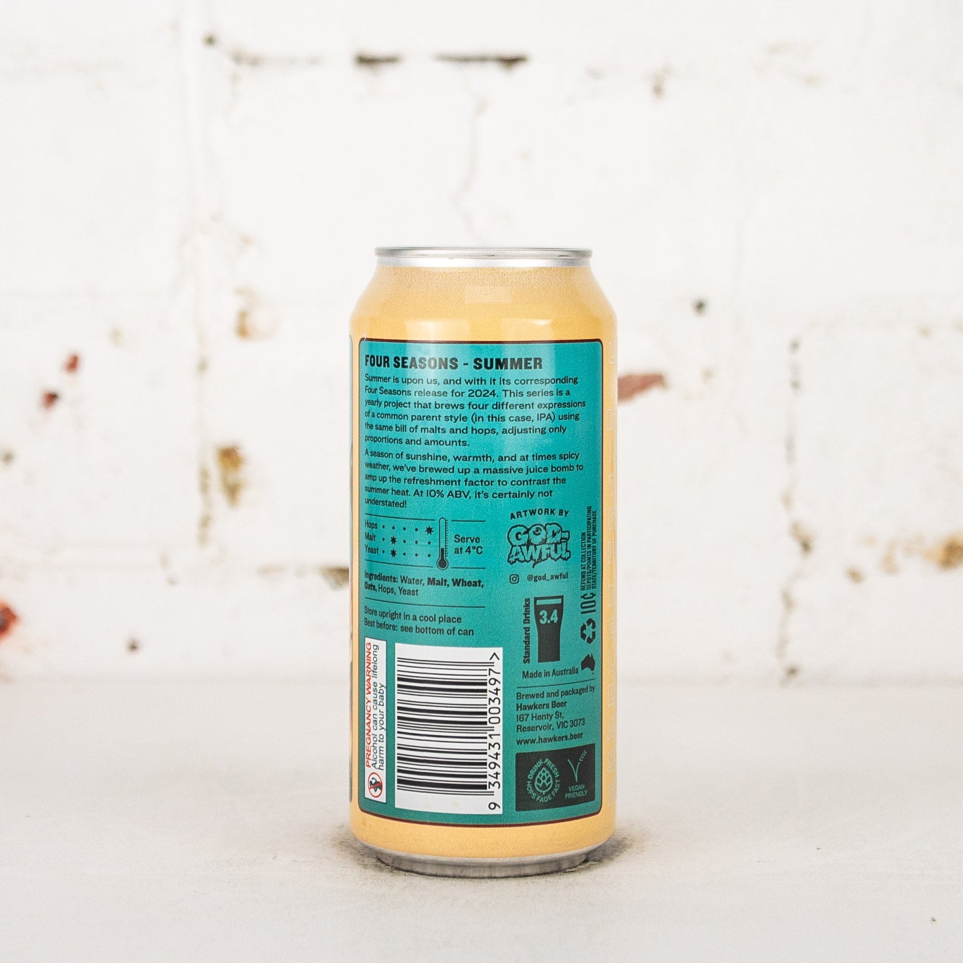 Hawkers - Four Seasons Summer 2024 Triple Juicy IPA