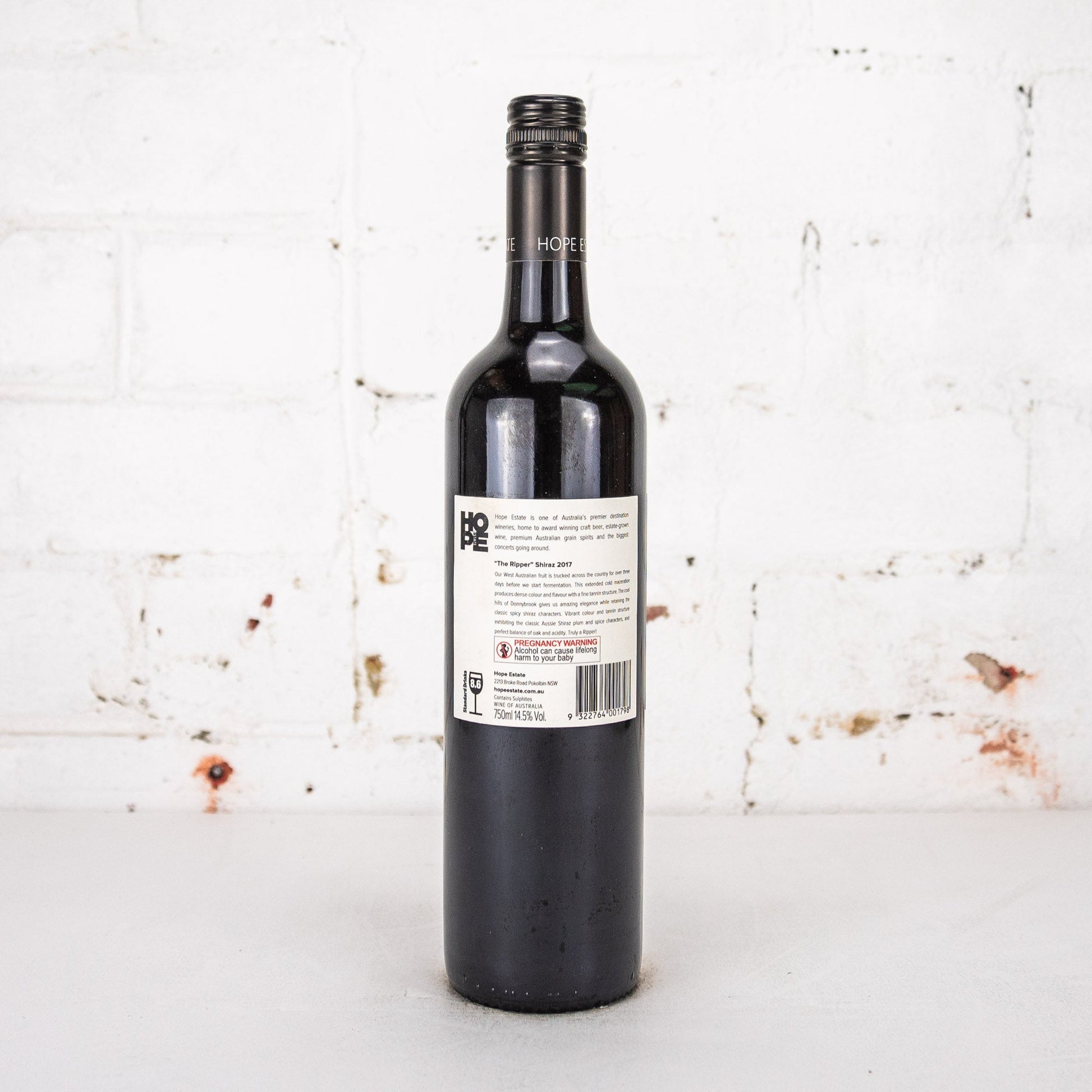 Hope Estate - The Ripper Shiraz 750ml
