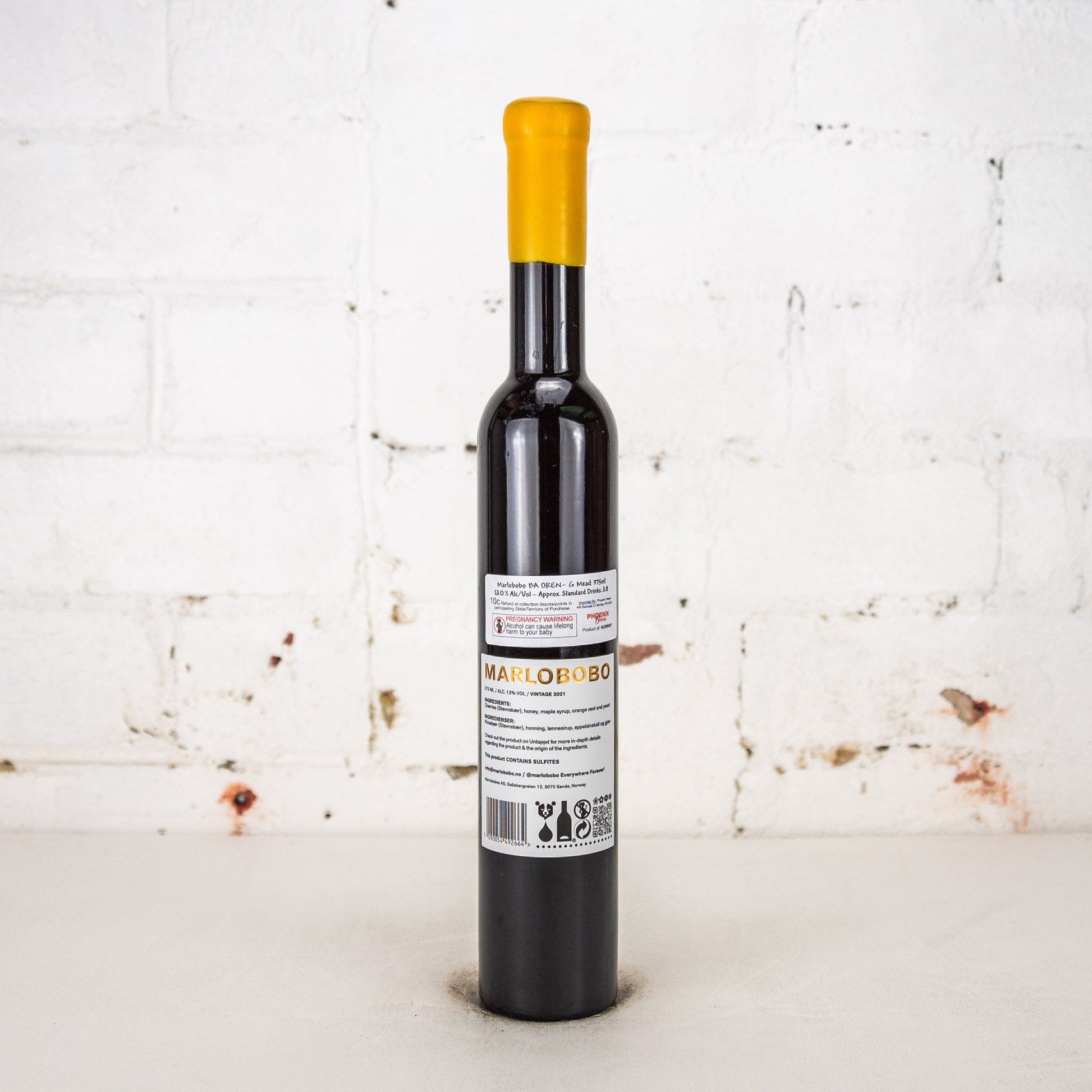 Marlobobo - Bourbon BA OREN-G 2021 BA Cherry Mead 375ml