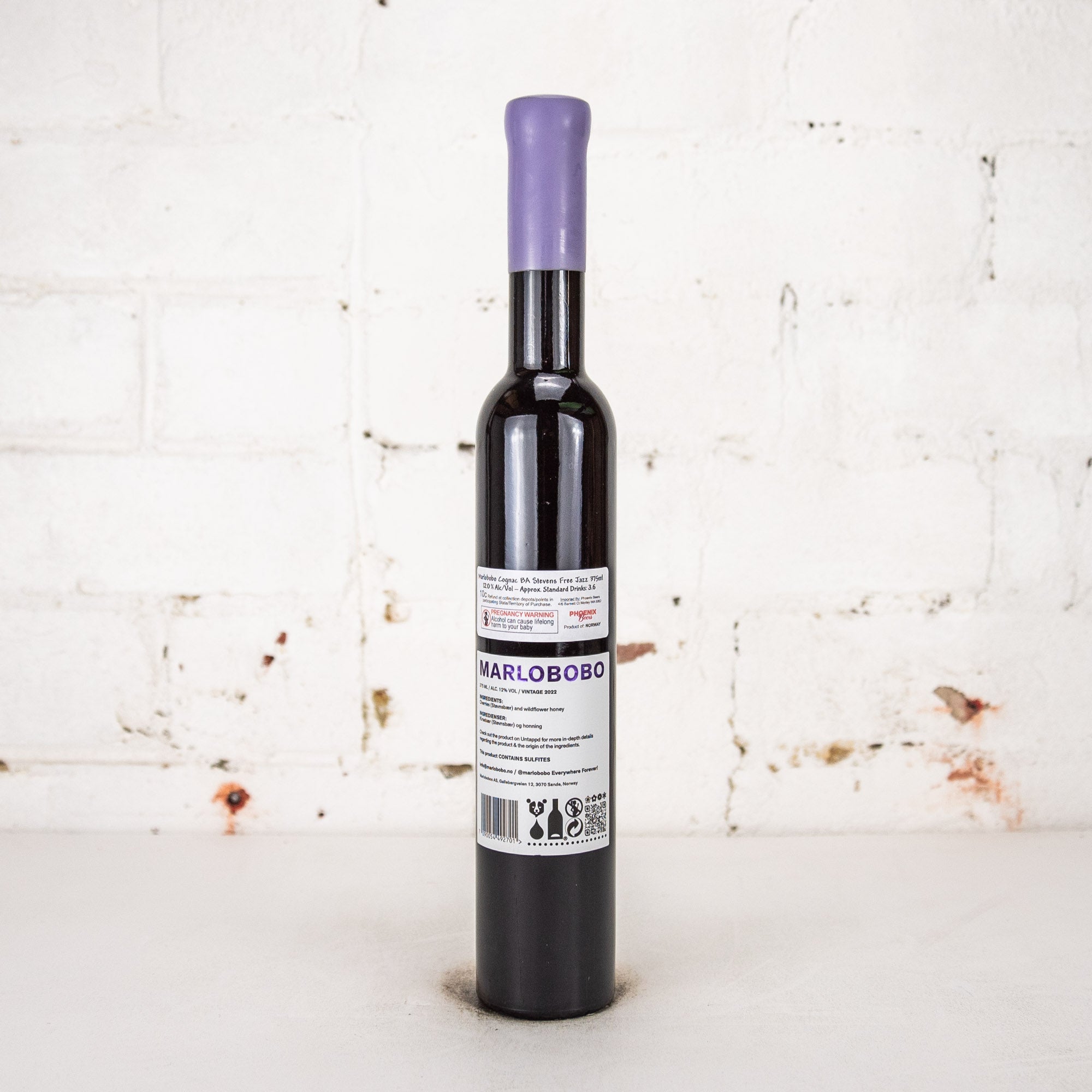 Marlobobo - Cognac BA Stevnsberry Free Jazz 2022 BA Cherry Mead 375ml