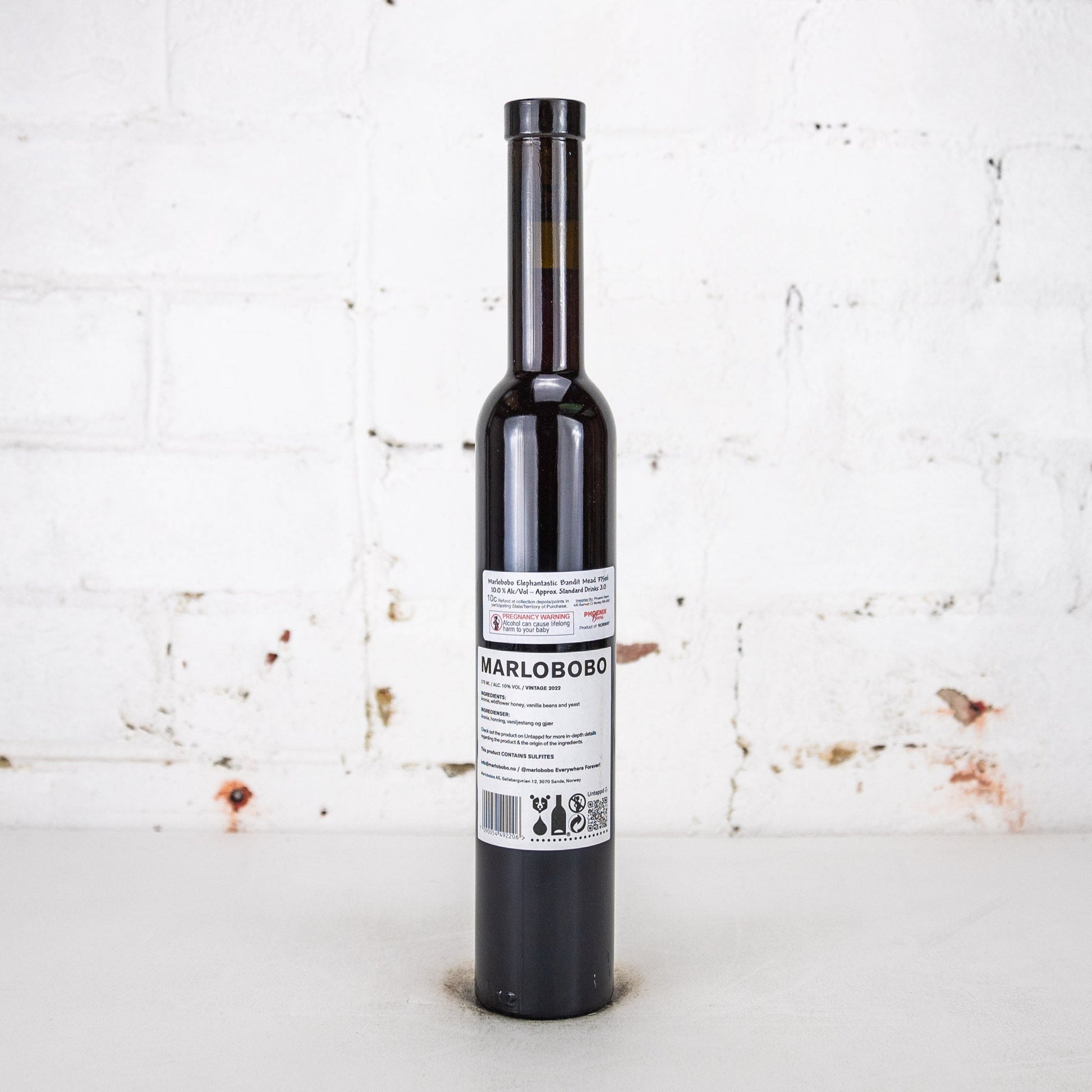 Marlobobo - Elephantastic Bandit 2022 Aronia Berry & Vanilla Mead 375ml