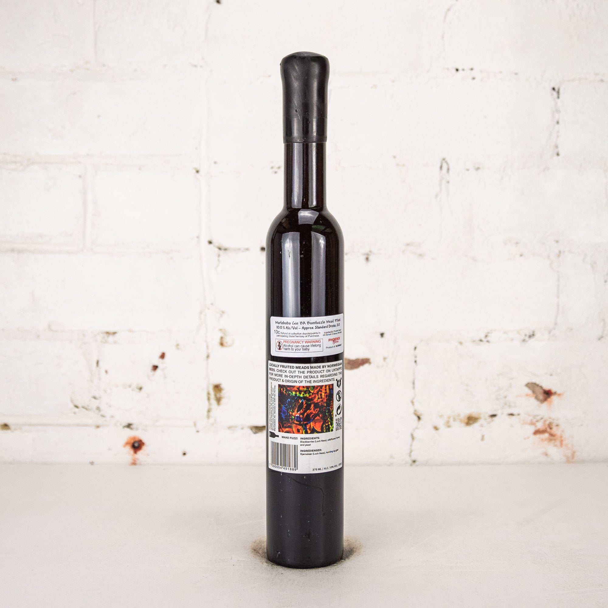 Marlobobo - Gin BA Bumfuzzle 2022 Blackberry Mead 375ml