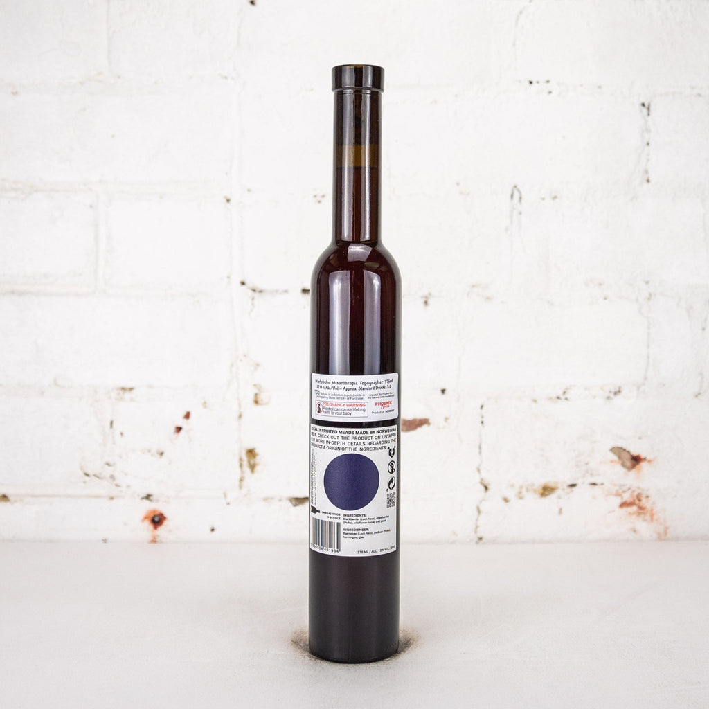 Marlobobo - Misanthropic Topographer 2022 Blackberry & Strawberry Mead 375ml