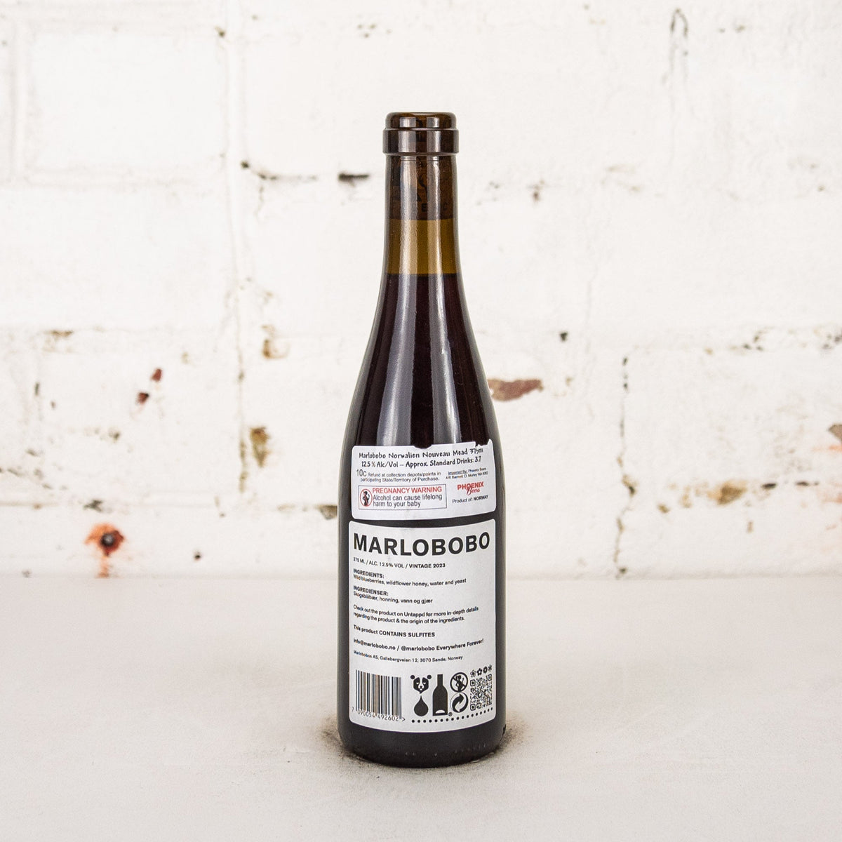 Marlobobo - Norwalien Nouveau 2022/2023 Blueberry Mead 375ml