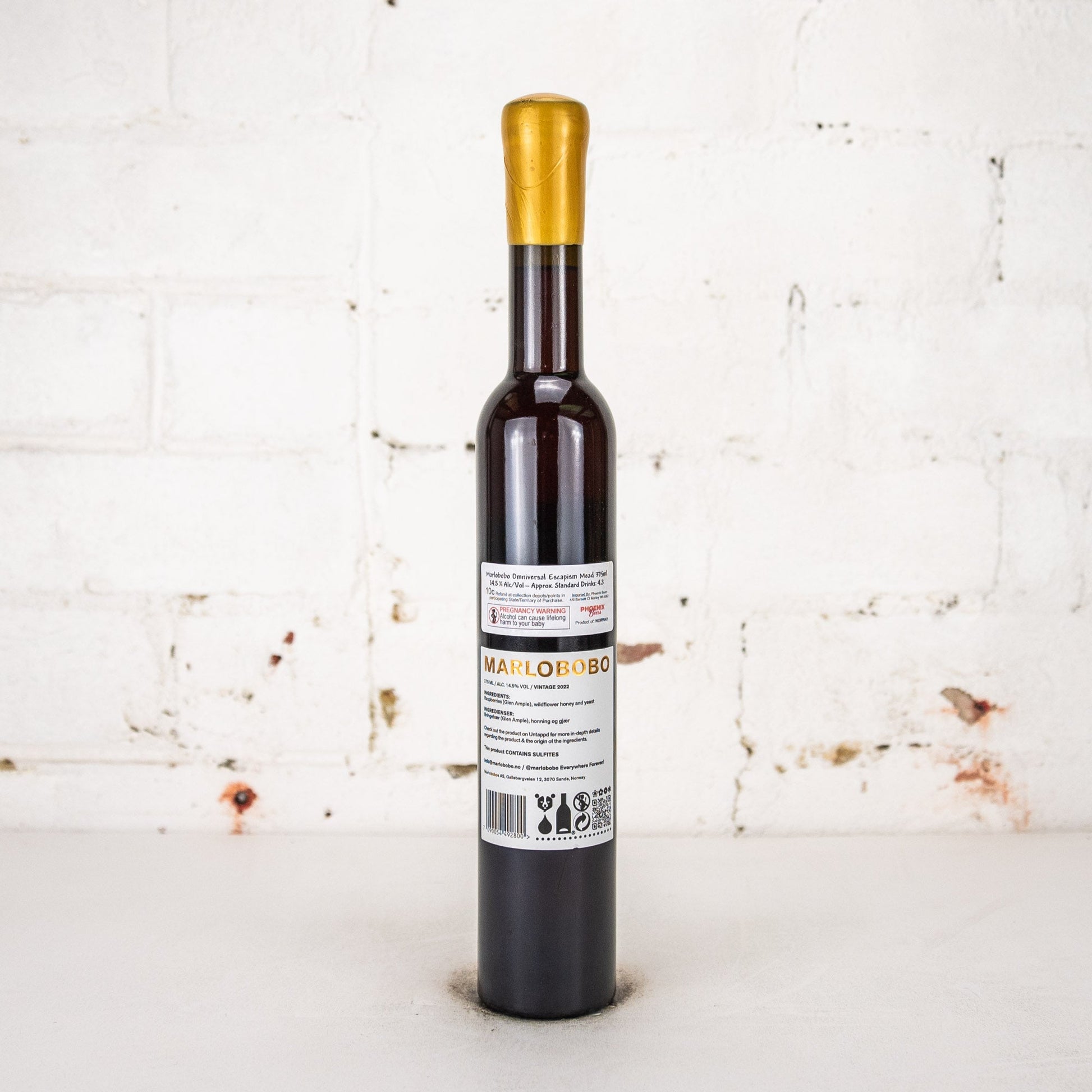 Marlobobo - Omniversal Escapism 2022 Rum BA Raspberry Mead 375ml