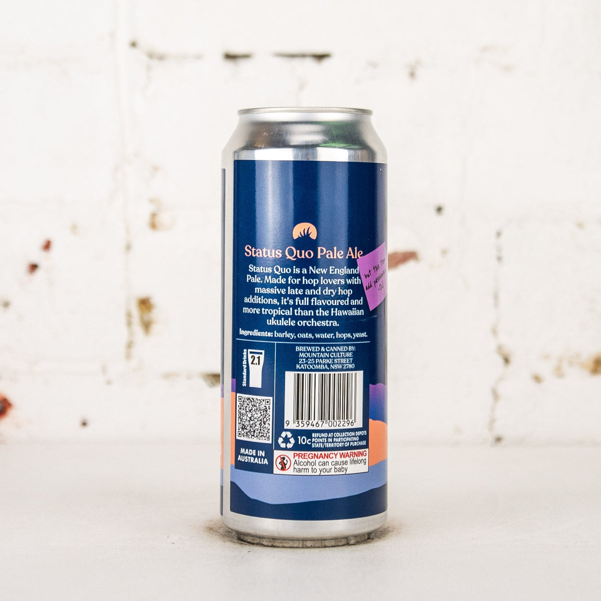 Mountain Culture - Status Quo with Passionfruit