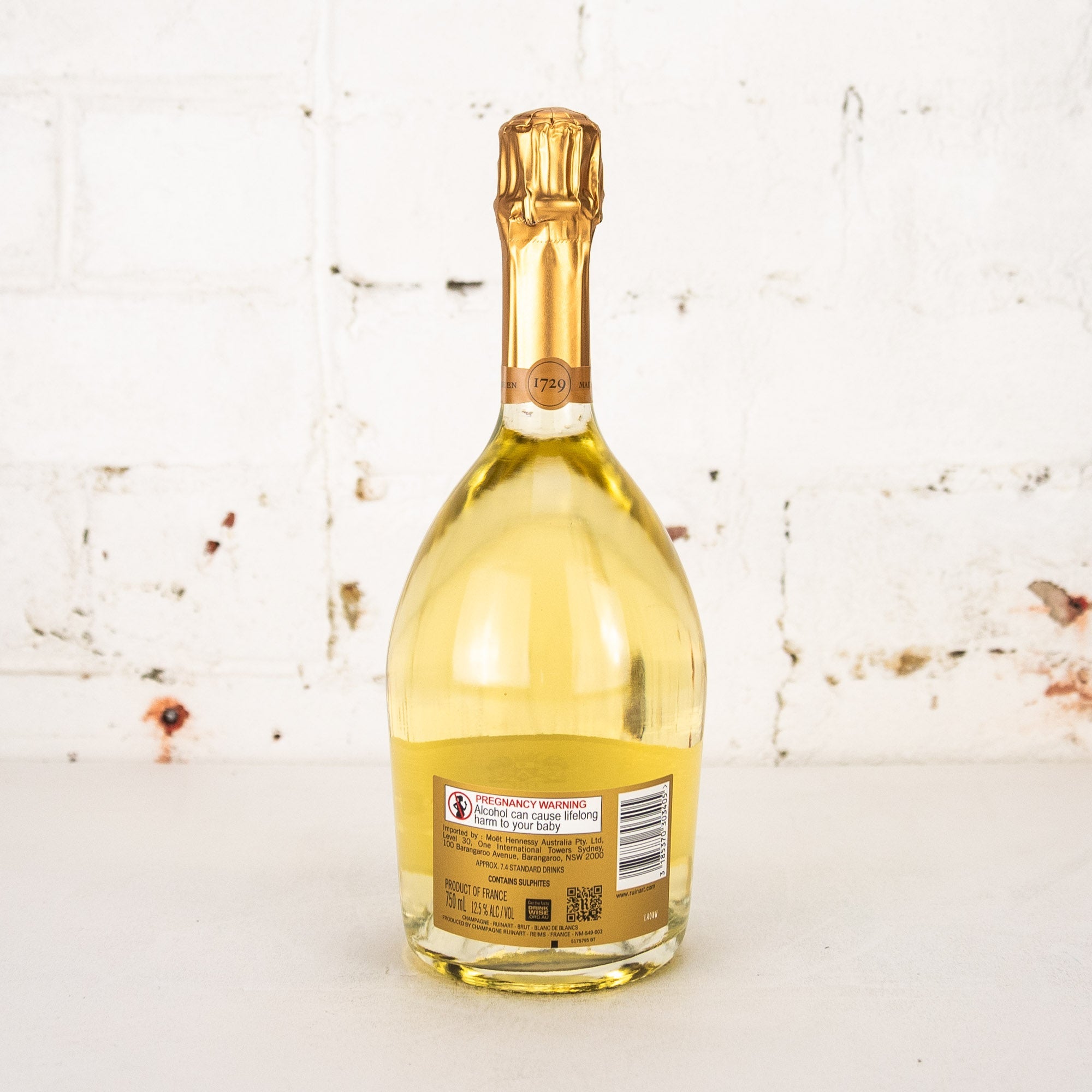 Ruinart - Champagne Blanc de Blancs 750ml – Carwyn Cellars