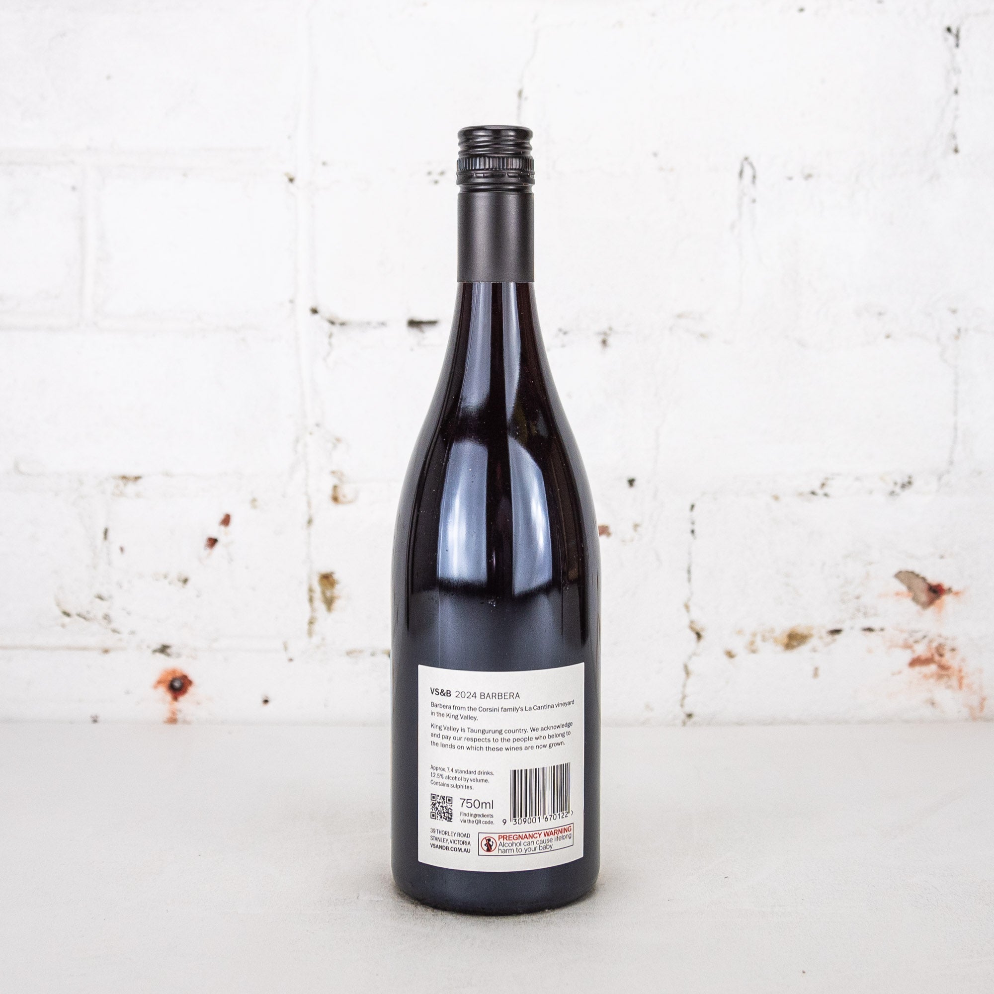 Schmolzer & Brown - Barbera 2024 750ml