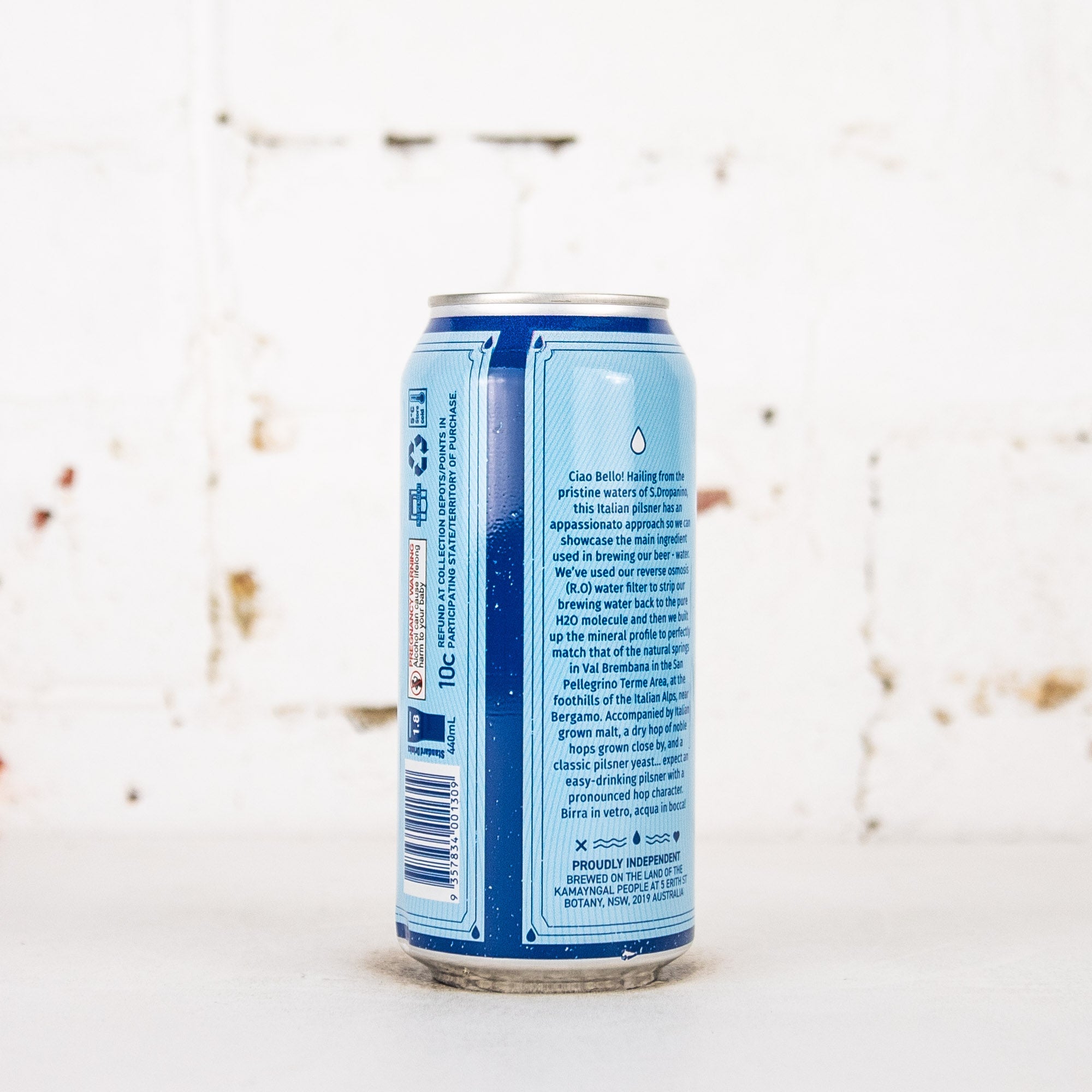 One Drop - San Dropanino Italian Pilsner
