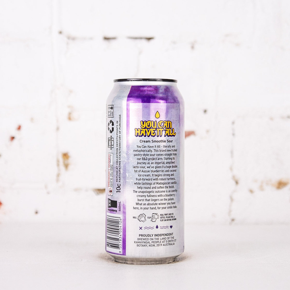 One Drop - You Can Have It All Cream Smoothie Sour