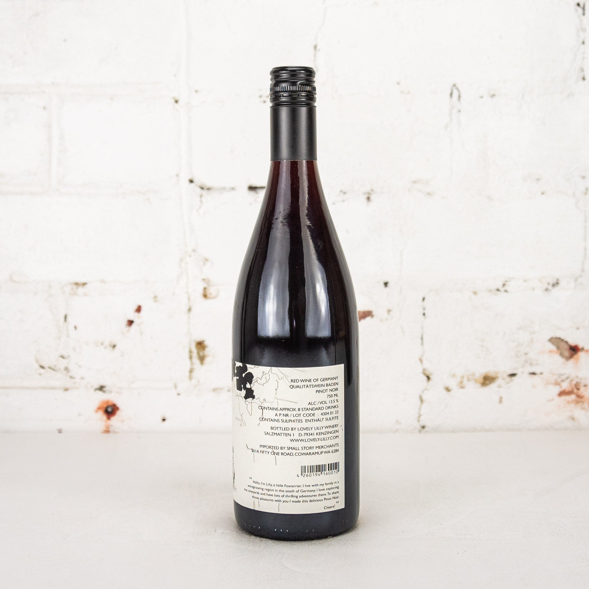 Shelter - Lovely Lilly Pinot Noir 2021 750ml