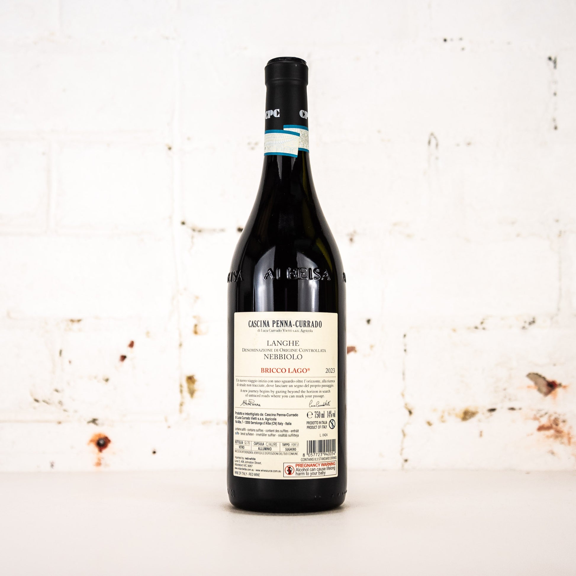 Cascina Penna-Currado - Langhe Nebbiolo Bricco Lago 2022 750ml