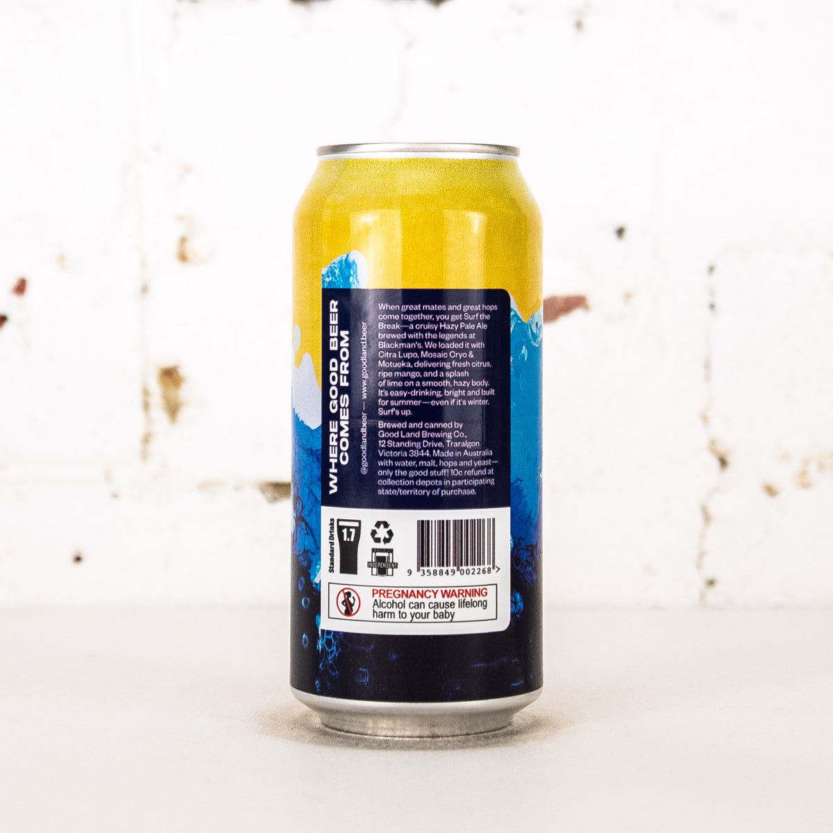 Good Land x Blackmans - 'Surf the Break' Hazy Pale