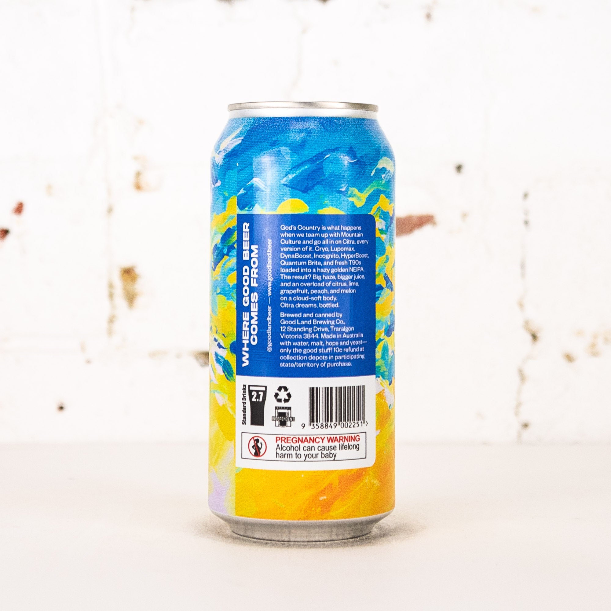 Good Land x Mountain Culture - 'God's Country' NEIPA