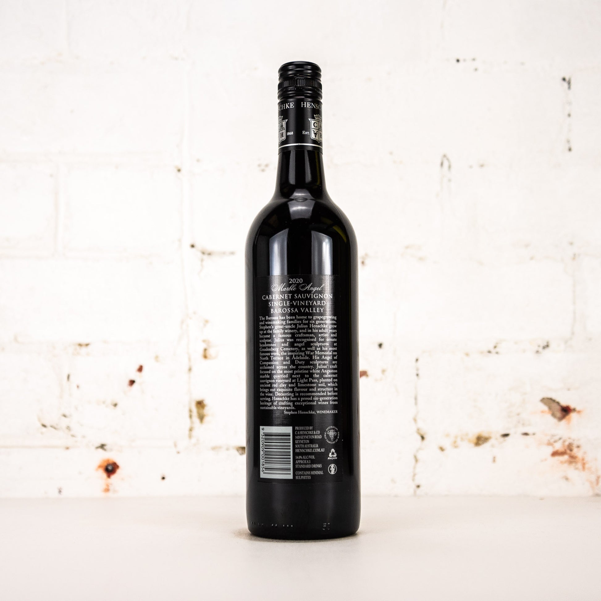 Henschke - Marble Angel Cabernet Sauvignon 2020 750ml