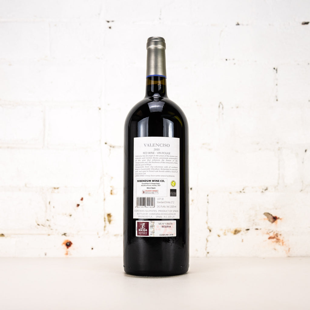 Valenciso - Rioja Reserva 2018 1.5L