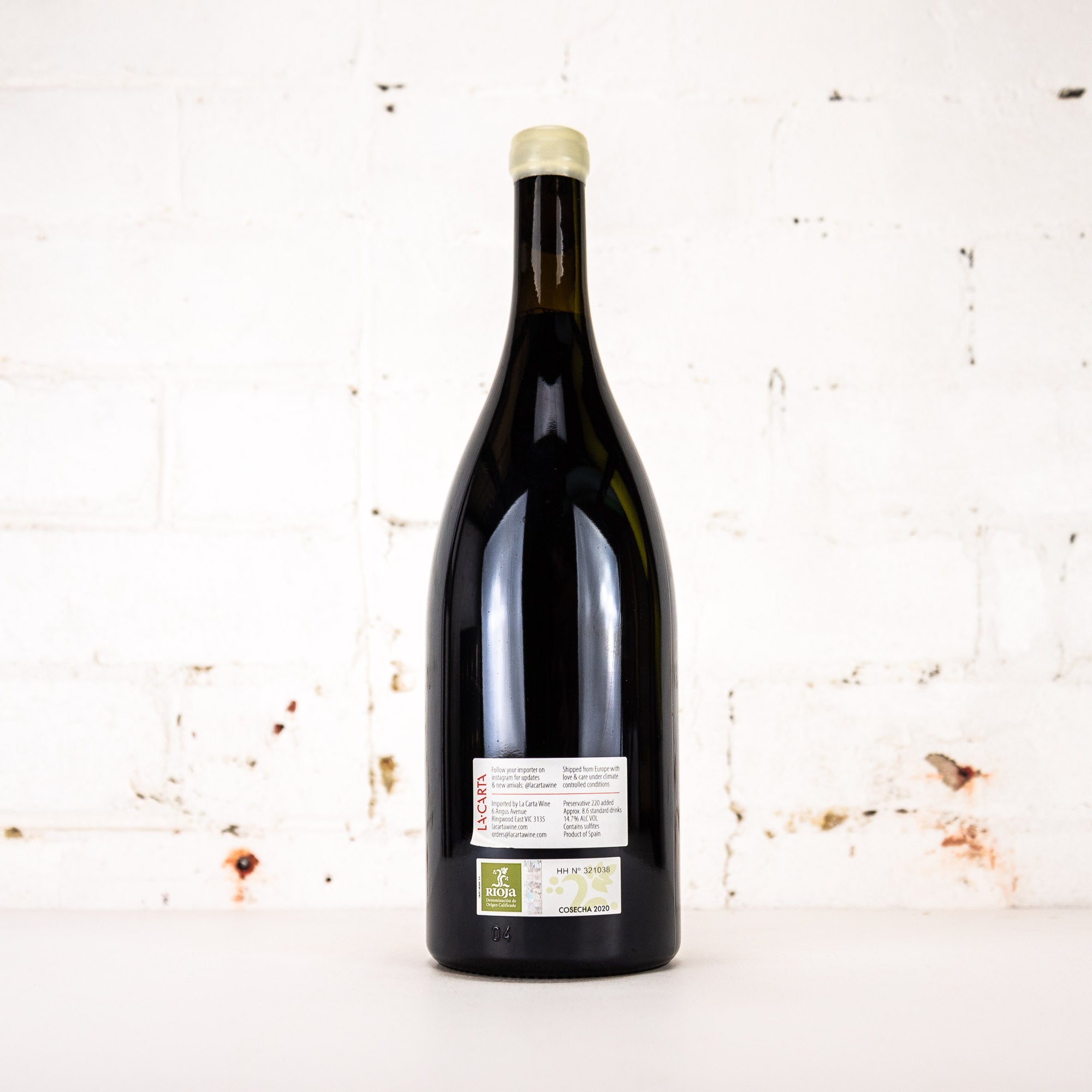 Vinos en Voz Baja - Costumbres Rioja 2020 1.5L