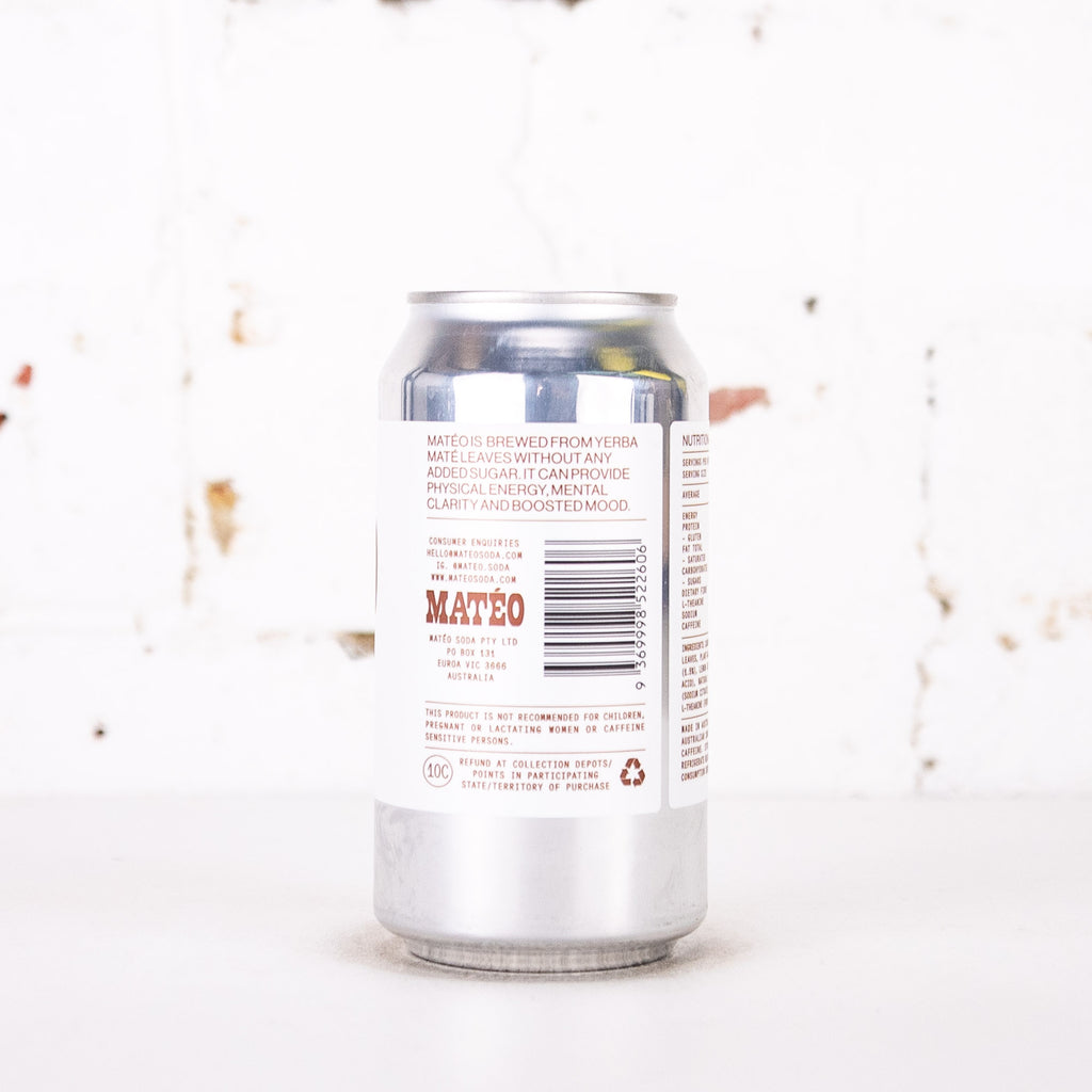 Matéo - Yerba Maté Soda Ginger