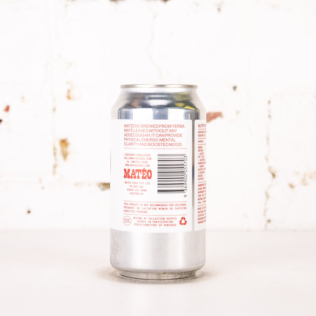 Matéo - Yerba Maté Soda Hibiscus